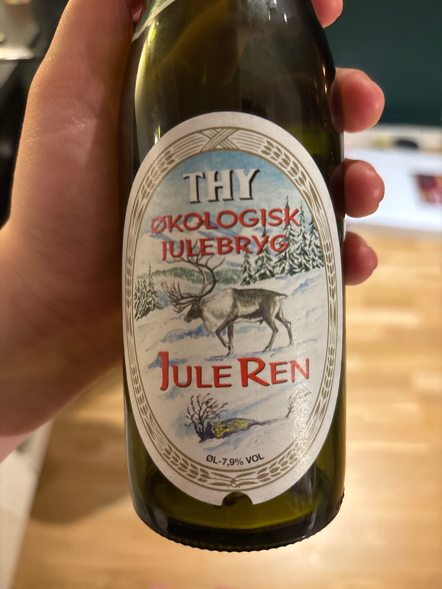 Økologisk Julebryg Jule Ren, Thisted Bryghus