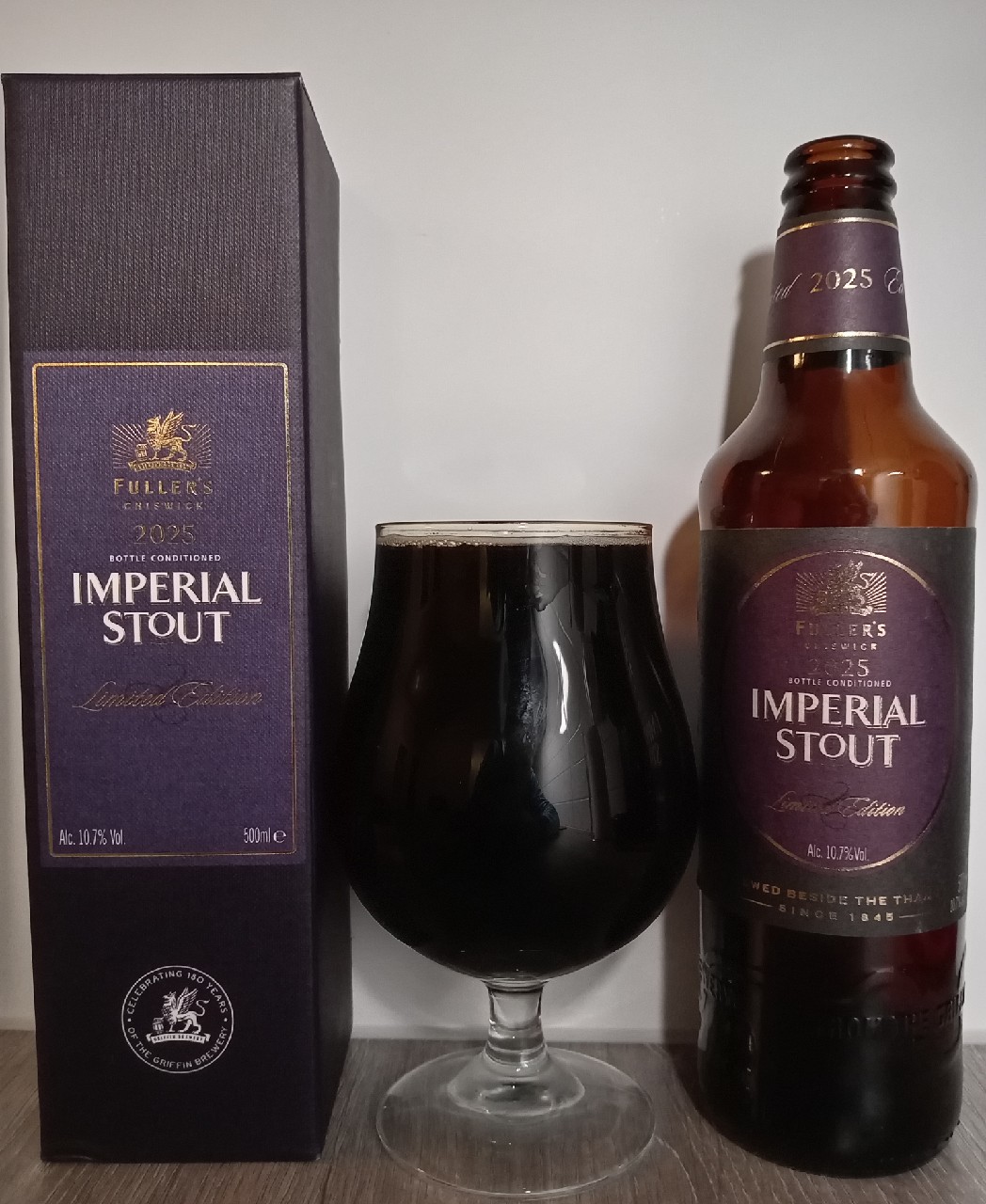 Imperial Stout, Fuller's Griffin Brewery (Asahi Breweries)