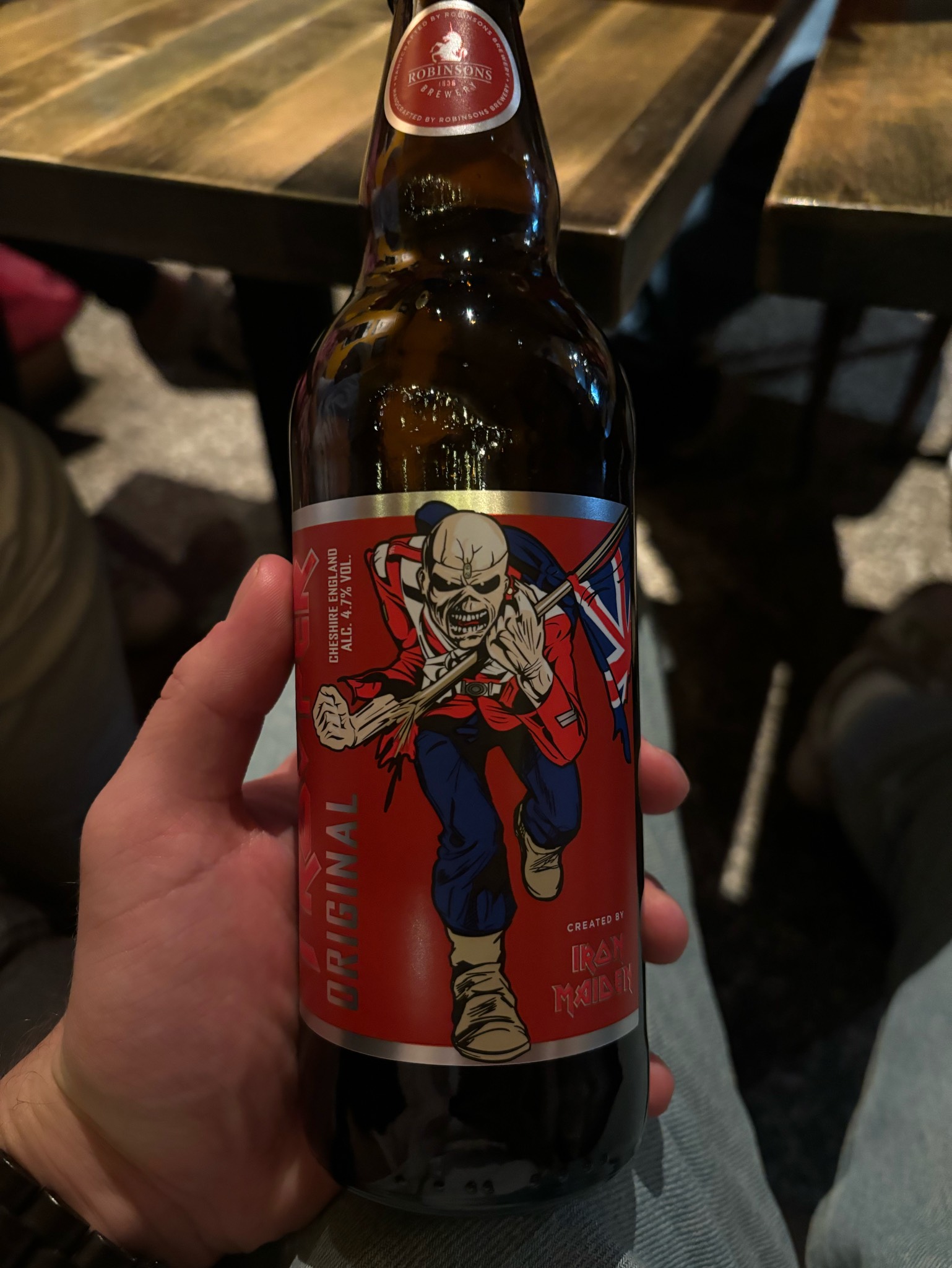 Trooper: The Number Of The Beast, Robinsons Brewery