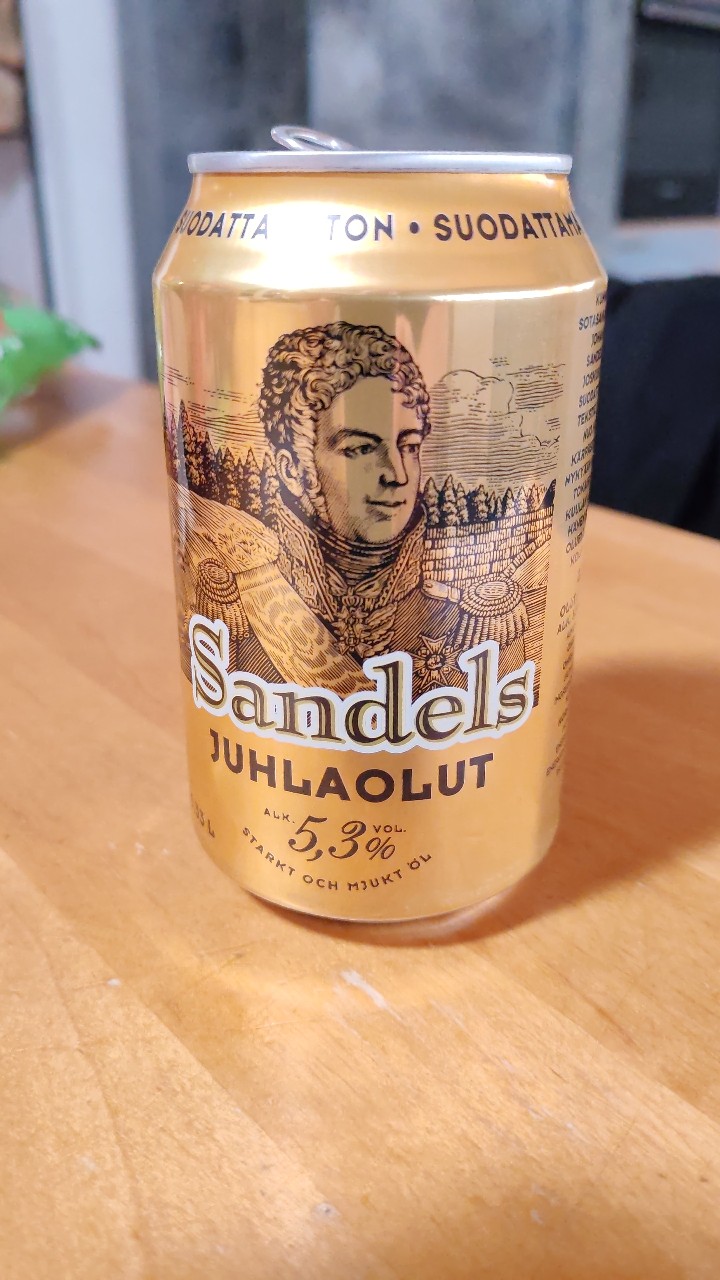 Sandels Juhlaolut Suodattamaton, Olvi