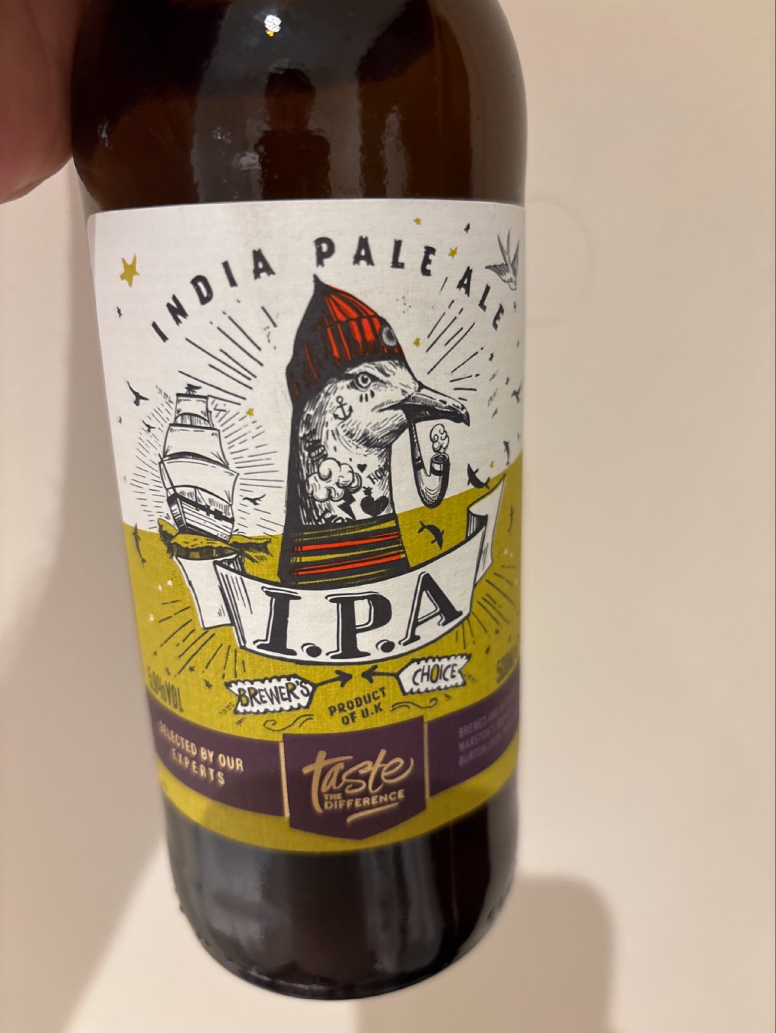 Taste the Difference IPA, England