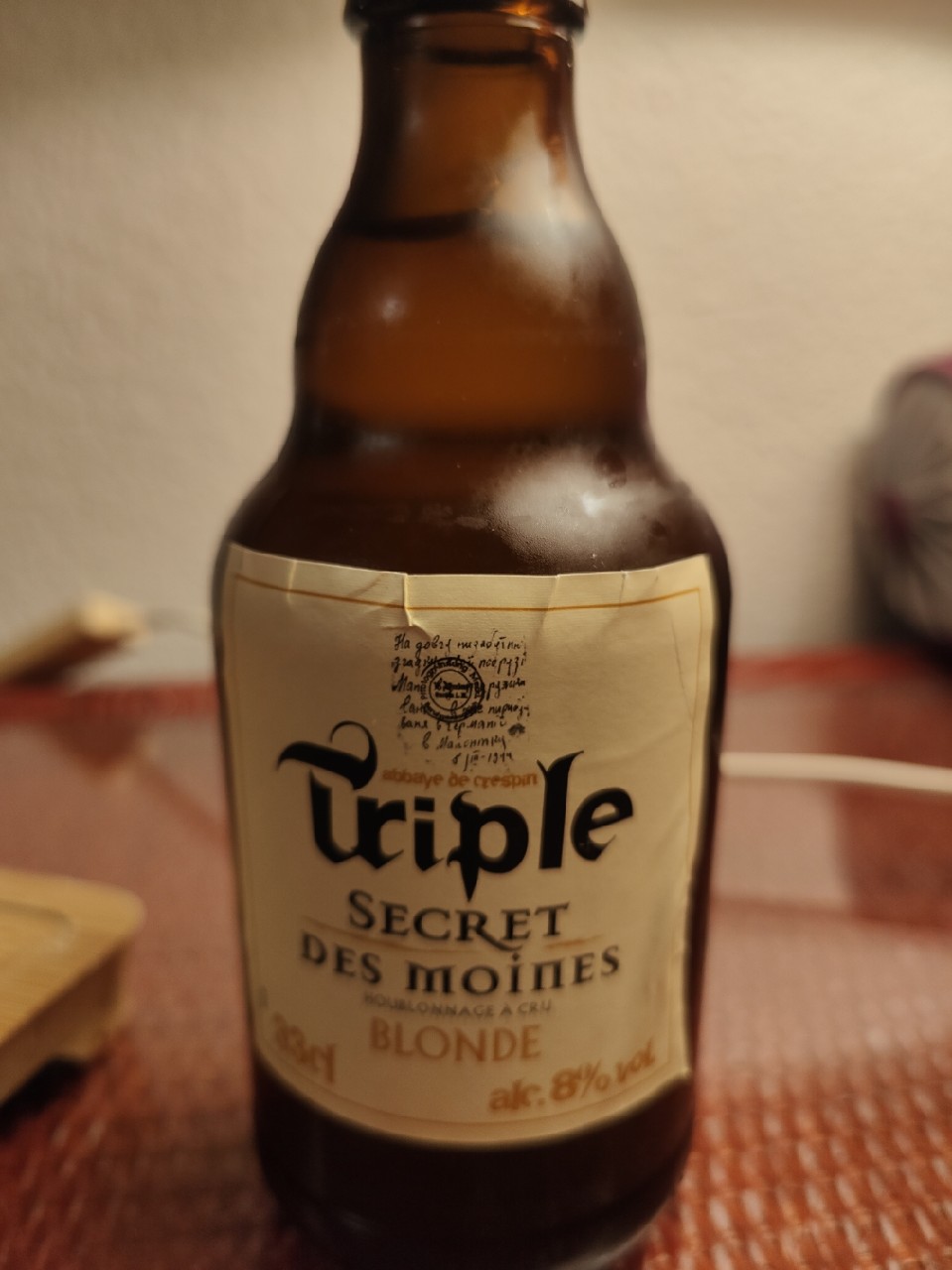 Triple Secret des Moines Blonde, France
