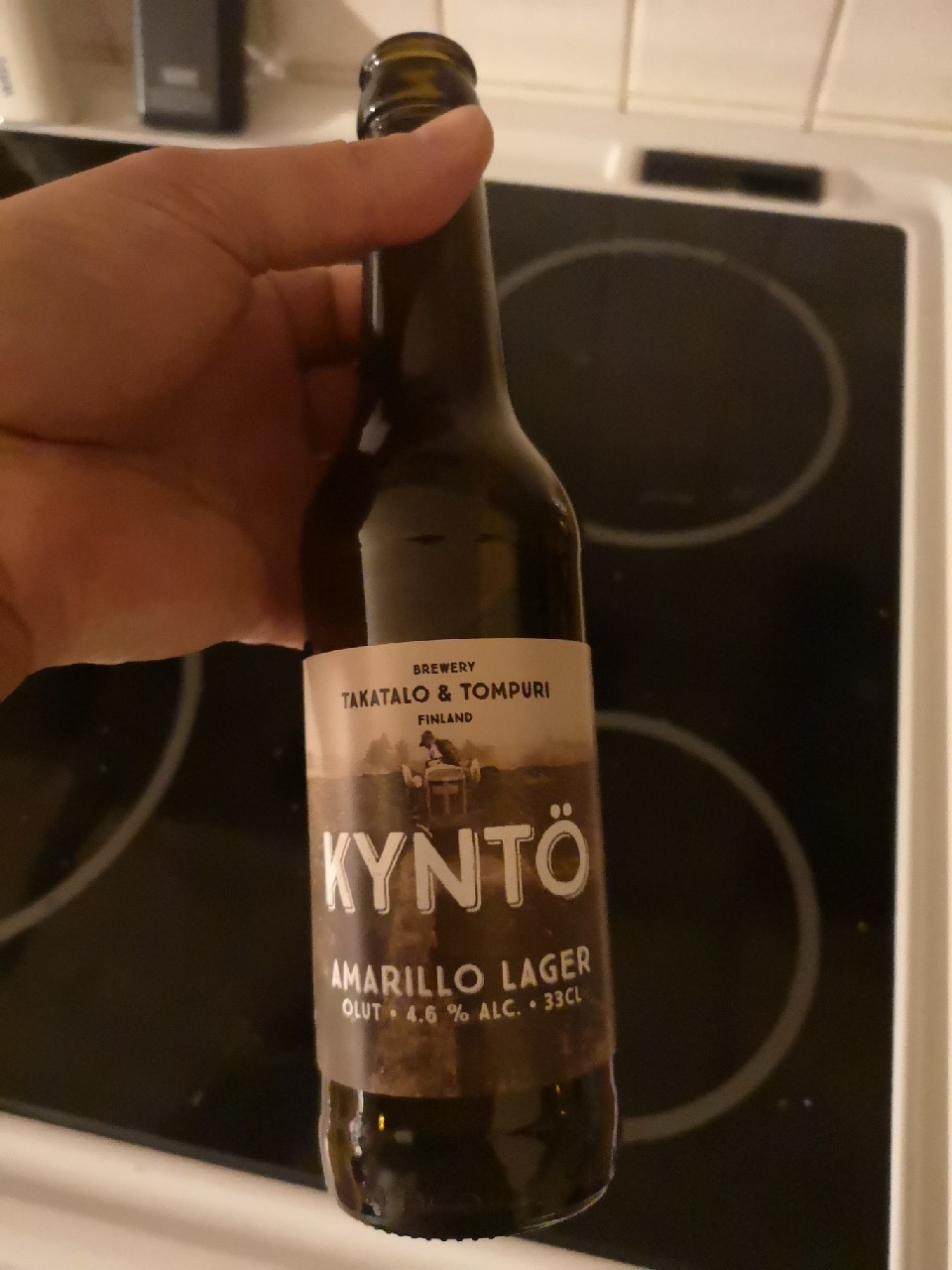 Kyntö Amarillo Lager, Takatalo & Tompuri Brewery