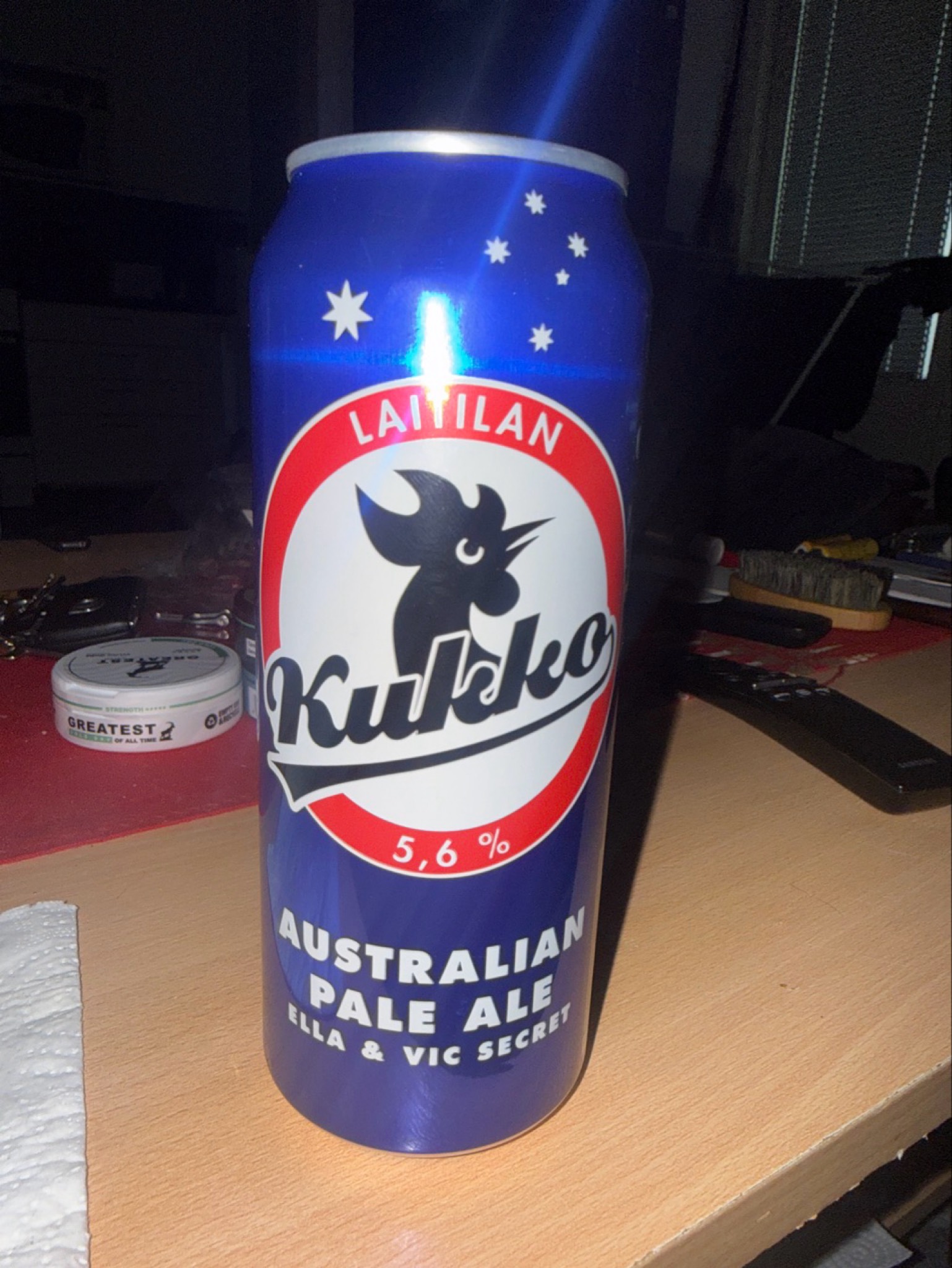 Kukko Australian Pale Ale, Laitilan Wirvoitusjuomatehdas