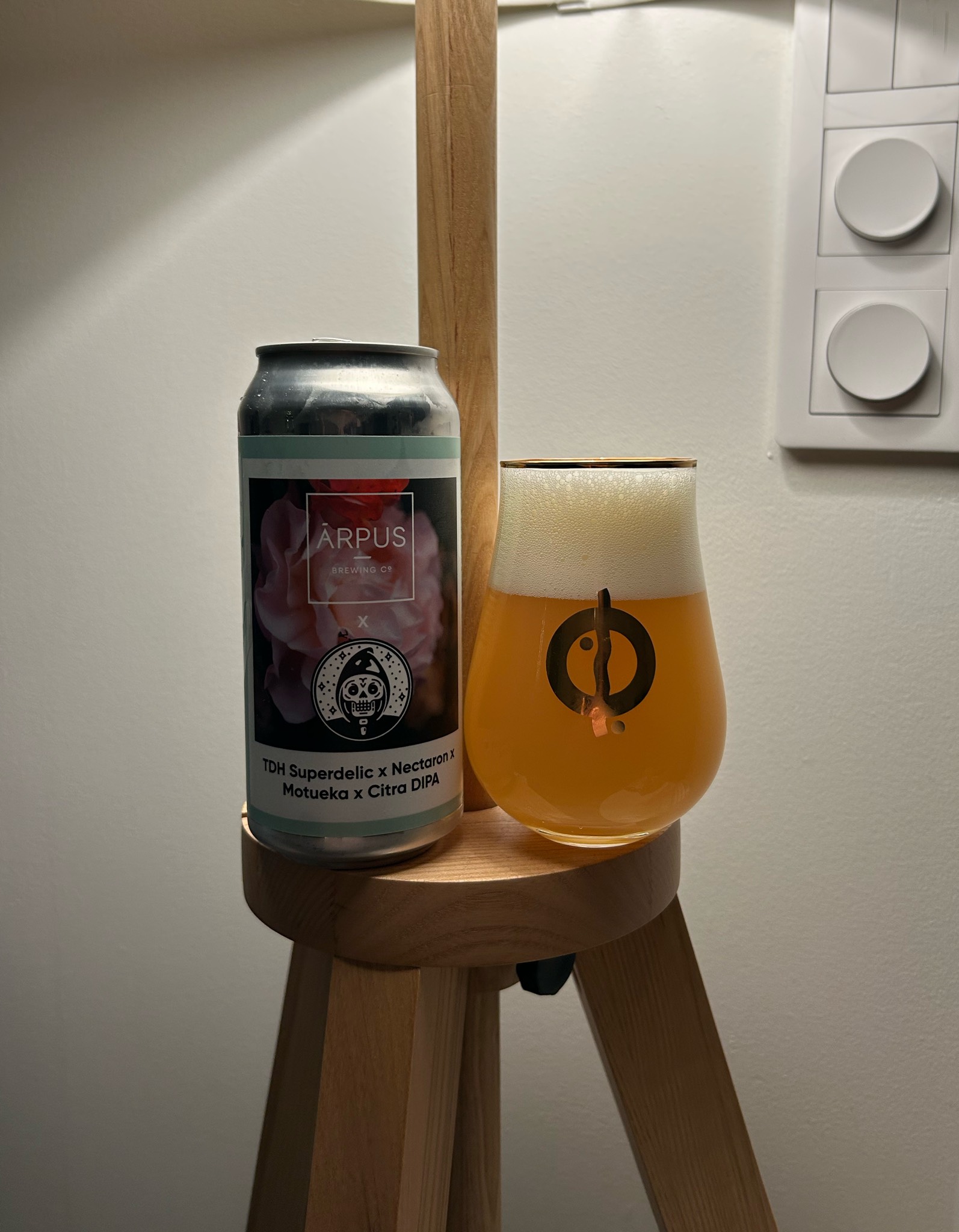 TDH Superdelic x Nectaron x Motueka x Citra DIPA, Ārpus Brewing Co.
