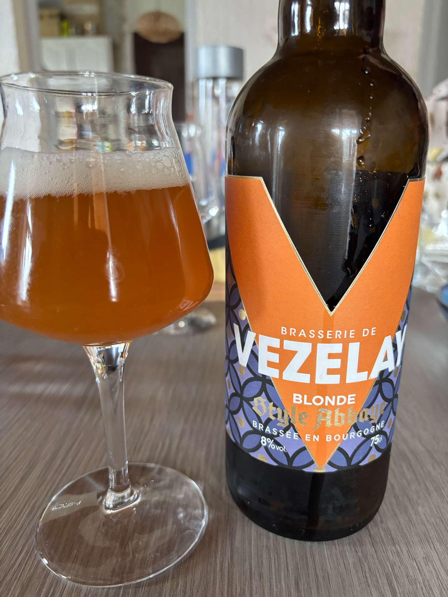 Vézelay Blonde Style Abbaye, Brasserie De Vézelay