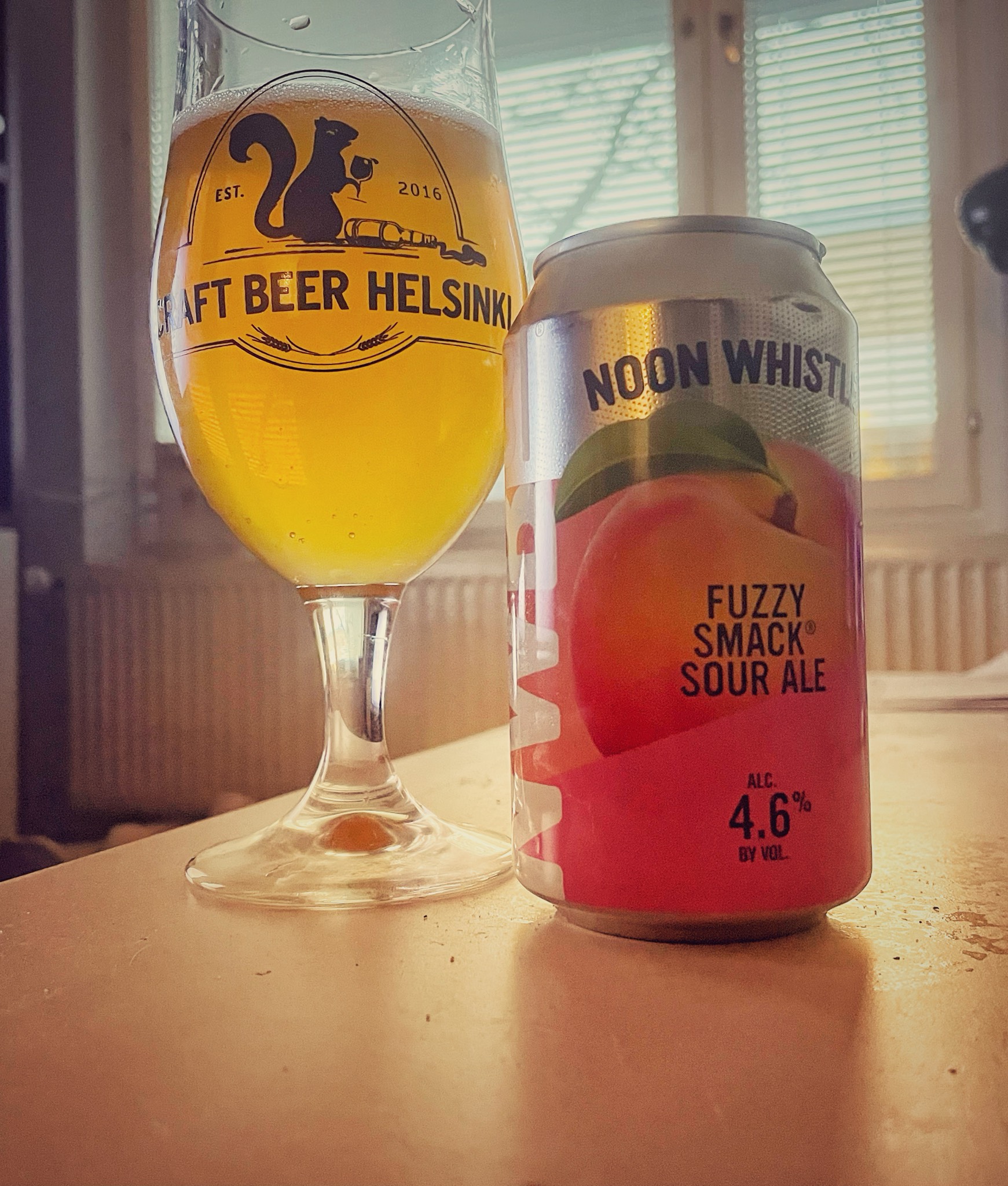 Fuzzy Smack Sour Ale, Noon Whistle Brewing