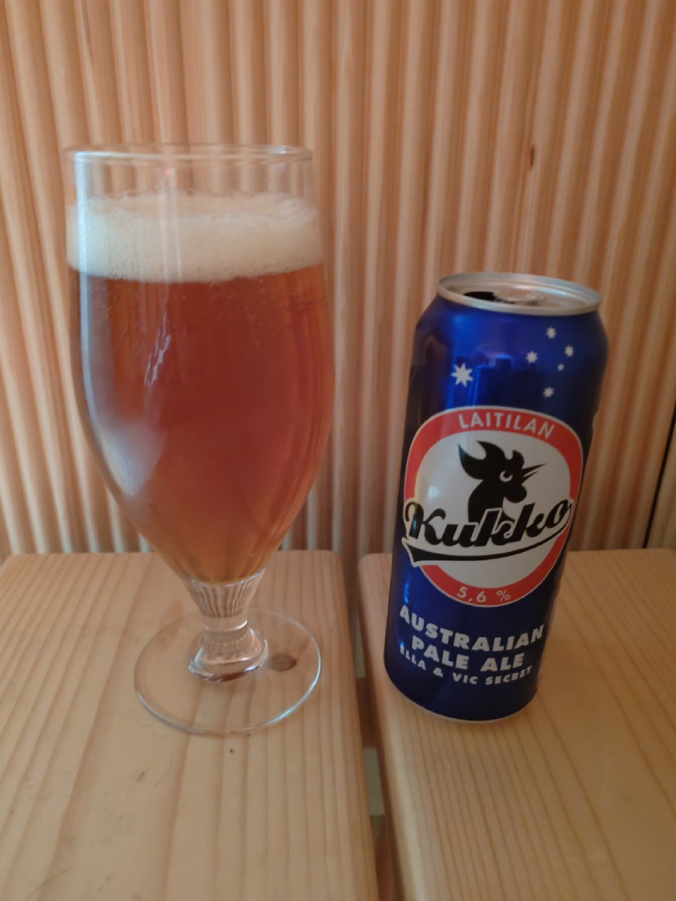 Kukko Australian Pale Ale, Laitilan Wirvoitusjuomatehdas