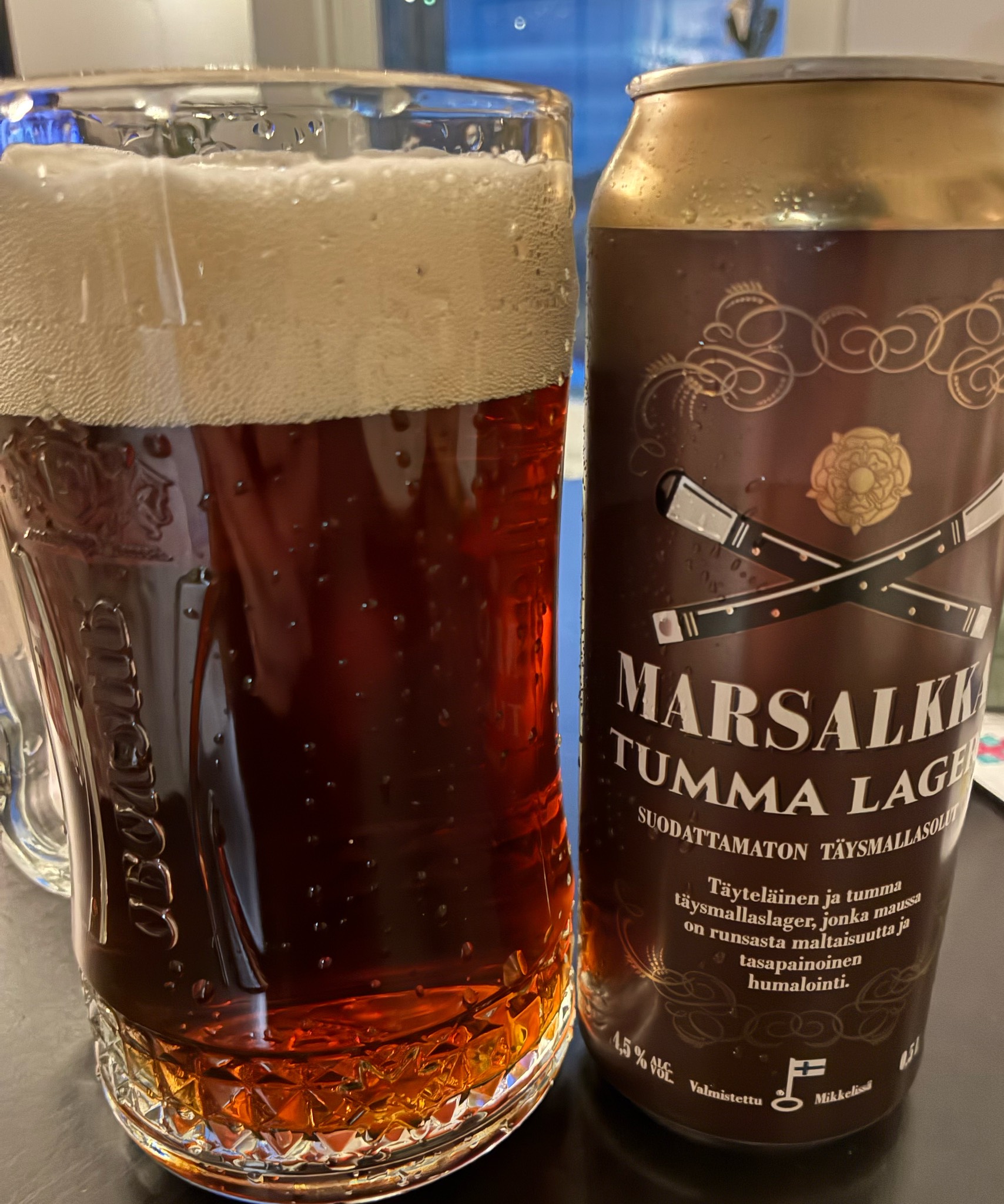 Marsalkka Tumma Lager, Finland