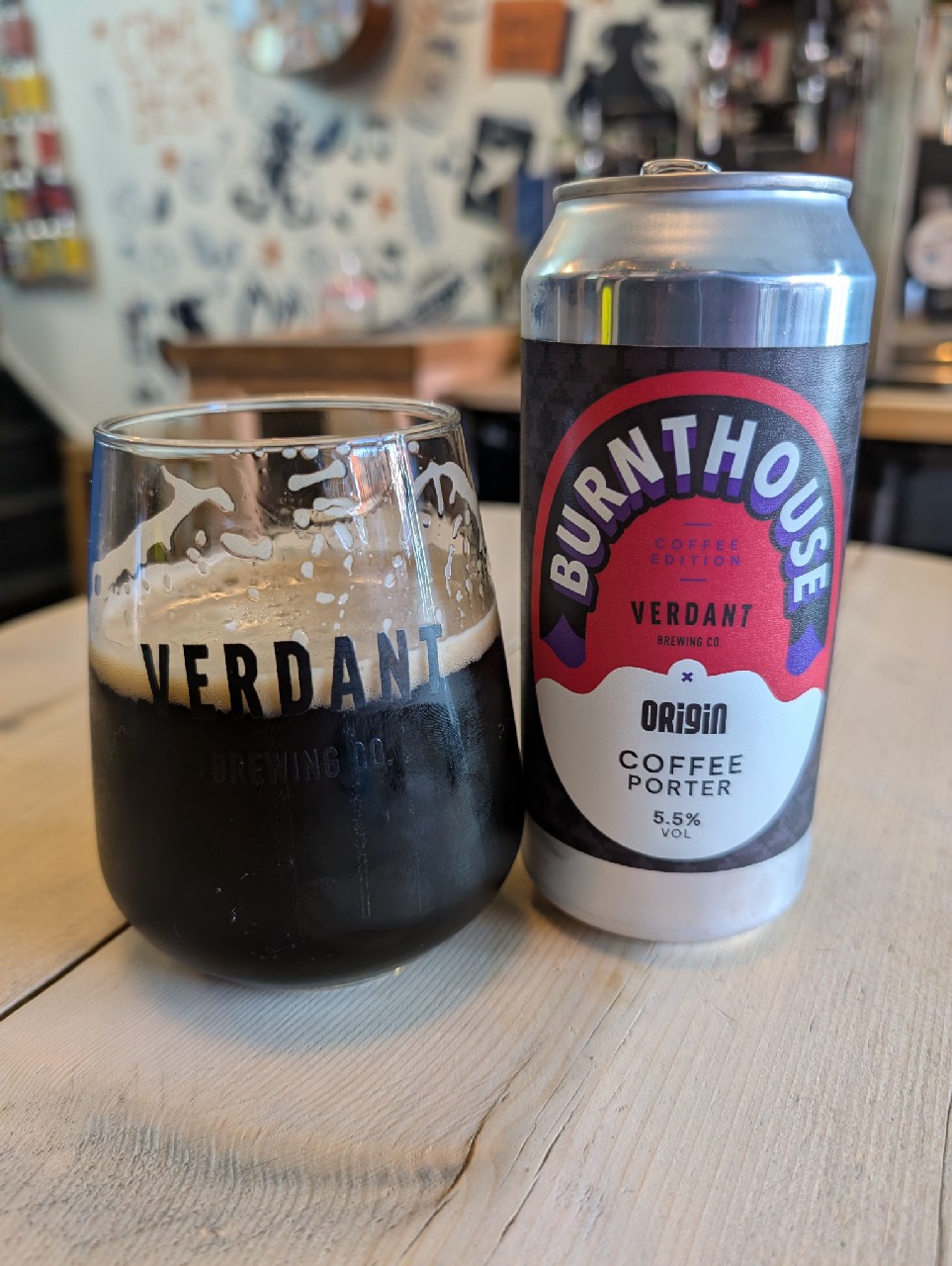 Burnthouse Coffee Porter, Verdant Brewing Co.