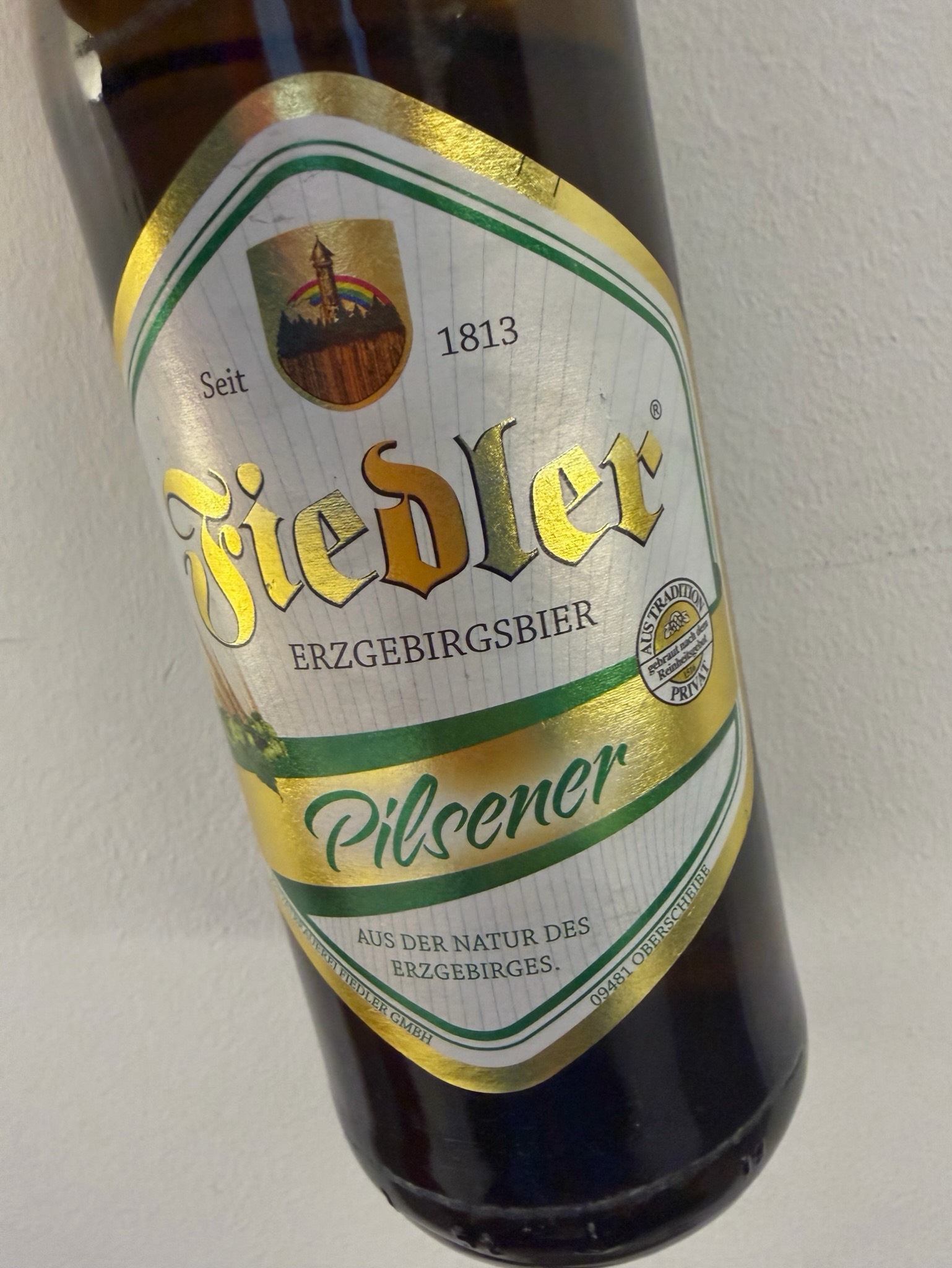 Fiedler Pilsener, Privatbrauerei Christian Fiedler
