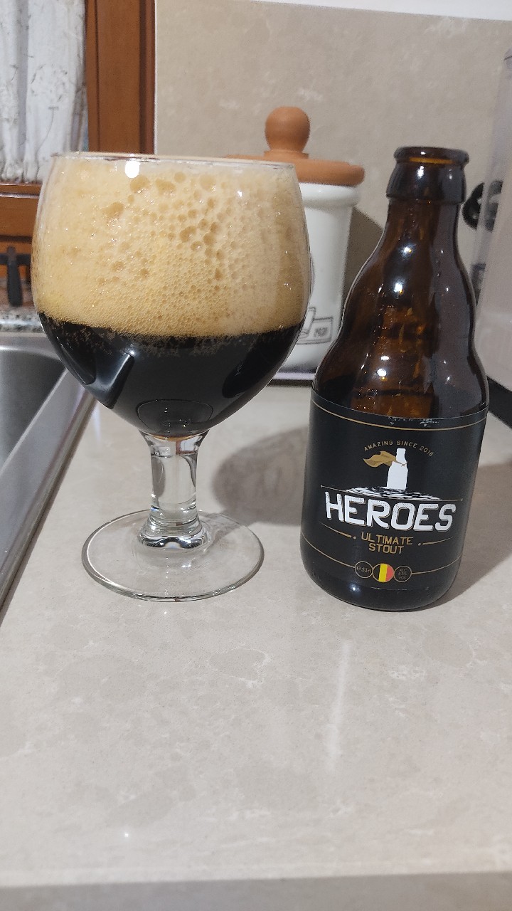 heroes ultimate stout, Heroes Amazing beer