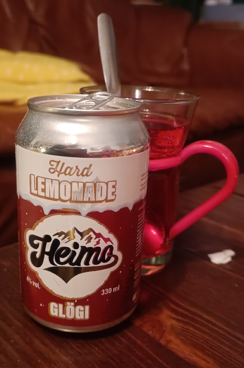 Heimo hard lemonade glögi, Finland