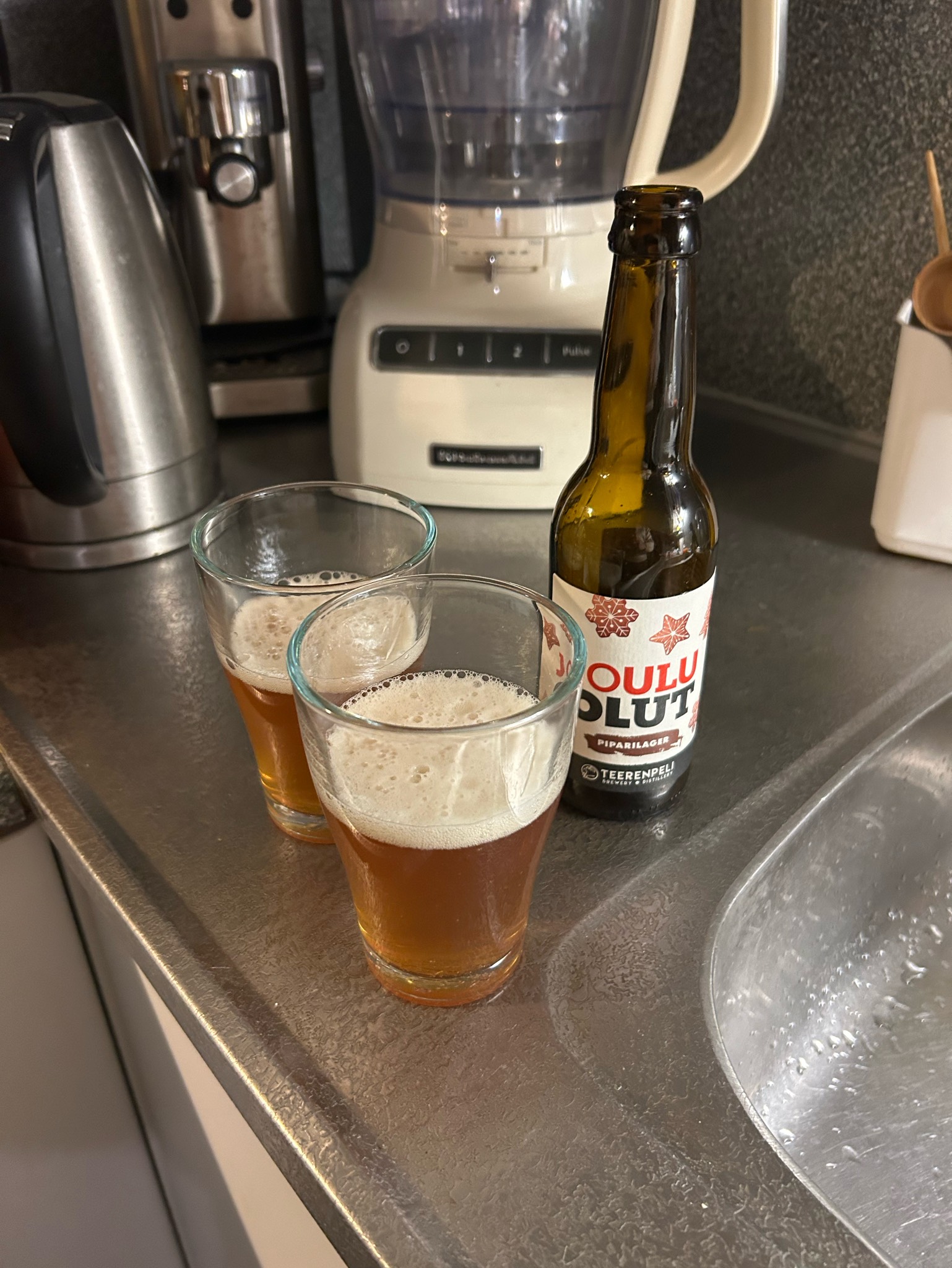 Jouluolut Piparilager, Finland