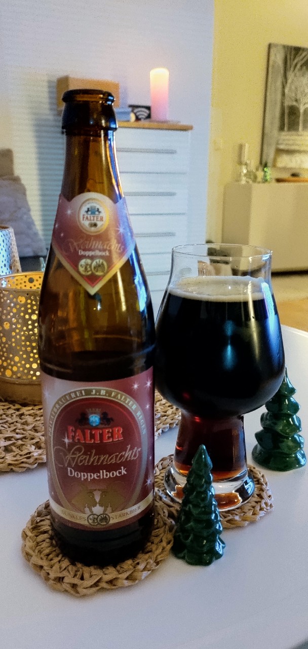 Falter Weihnachts Doppelbock, Privatbrauerei J.B. Falter Regen KG