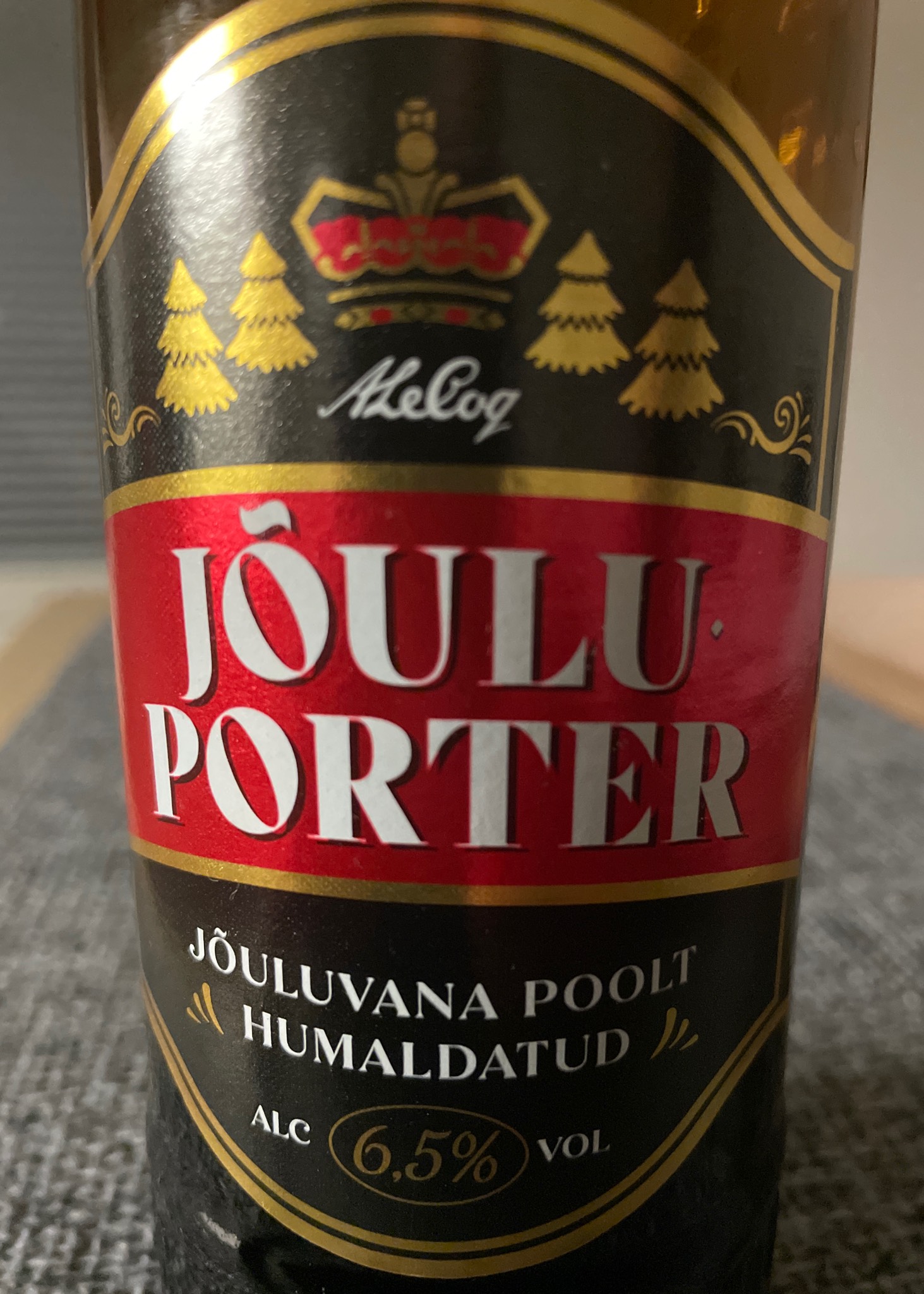 Jõuluporter, Estonia