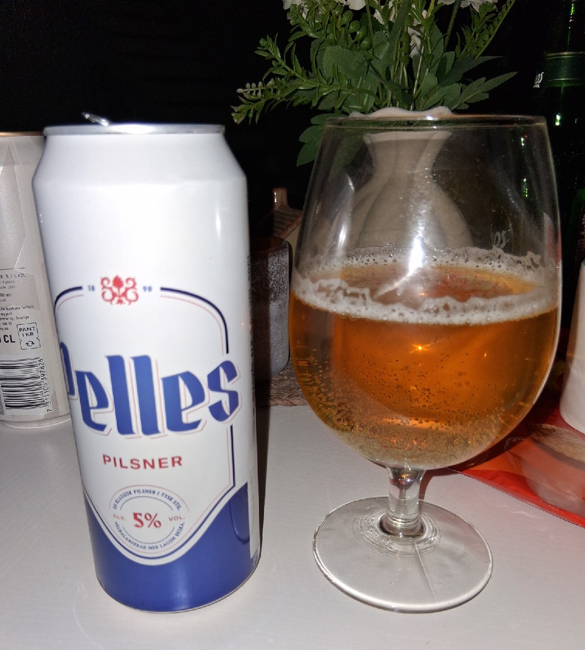 Pelles Pilsner, Sweden
