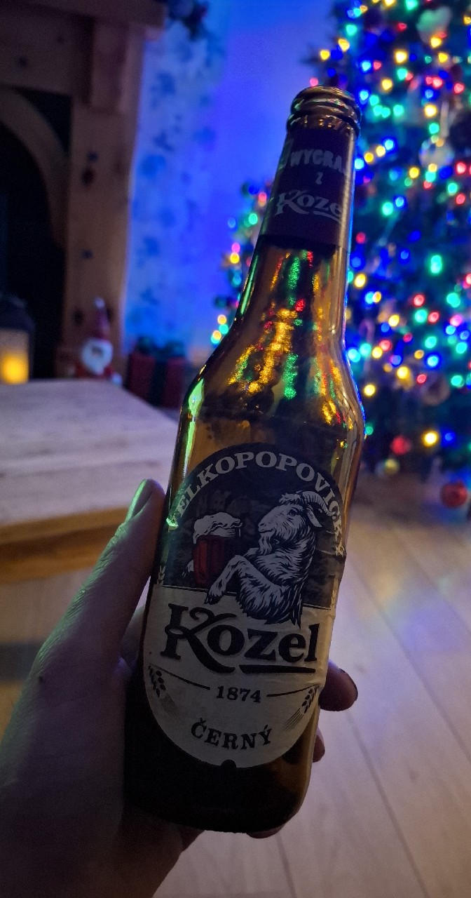 Kozel Černý / Dark, Pivovar Velké Popovice (Asahi Breweries)