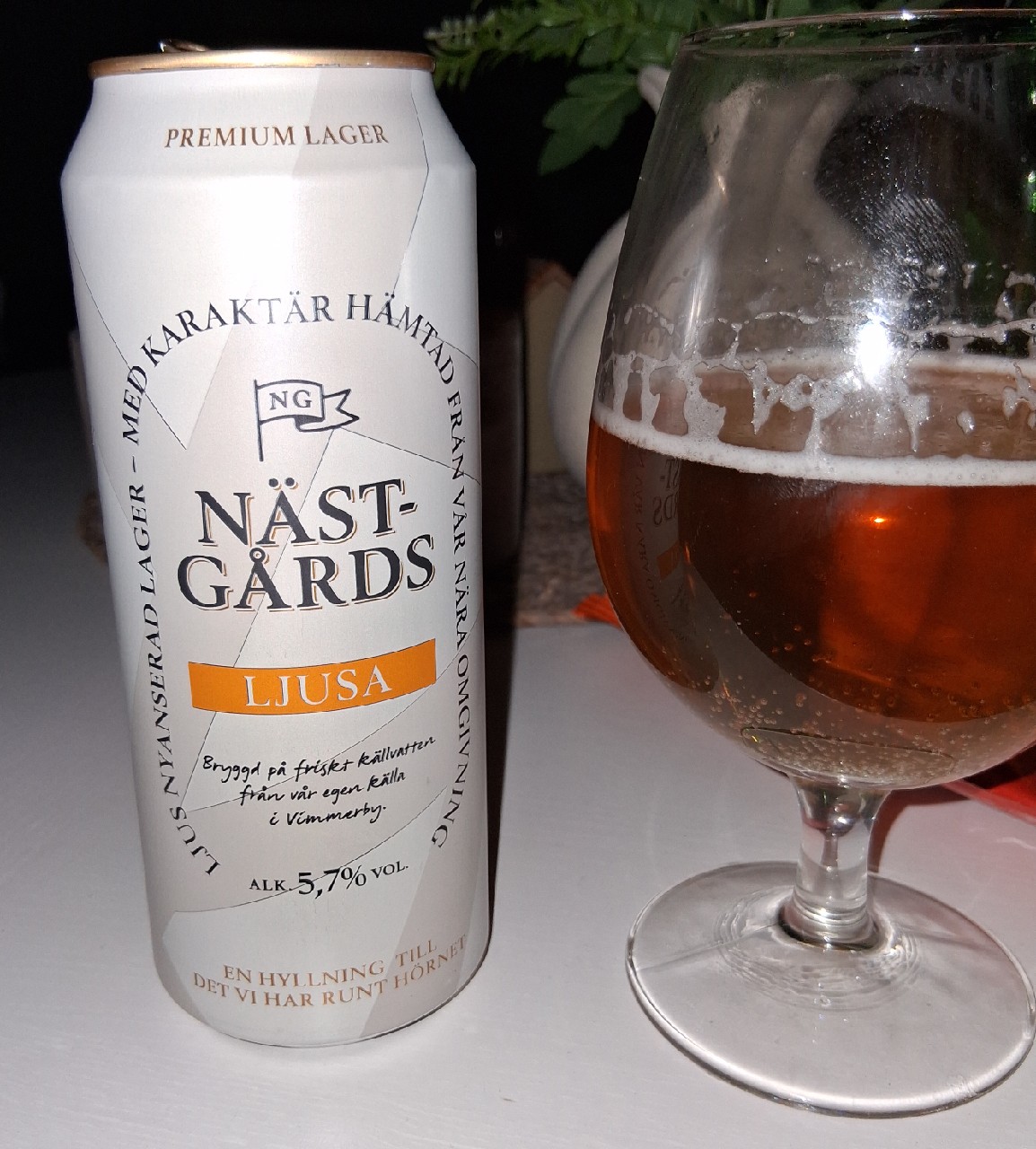 Nästgårds Ljusa, Åbro Bryggeri