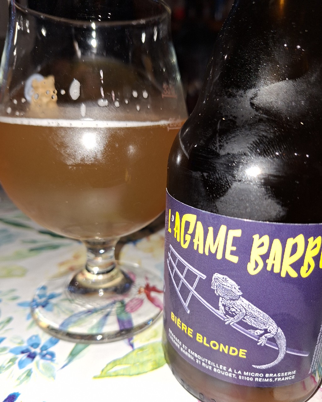L'Agame Barbu Blonde, Microbrasserie L'Agame Barbu