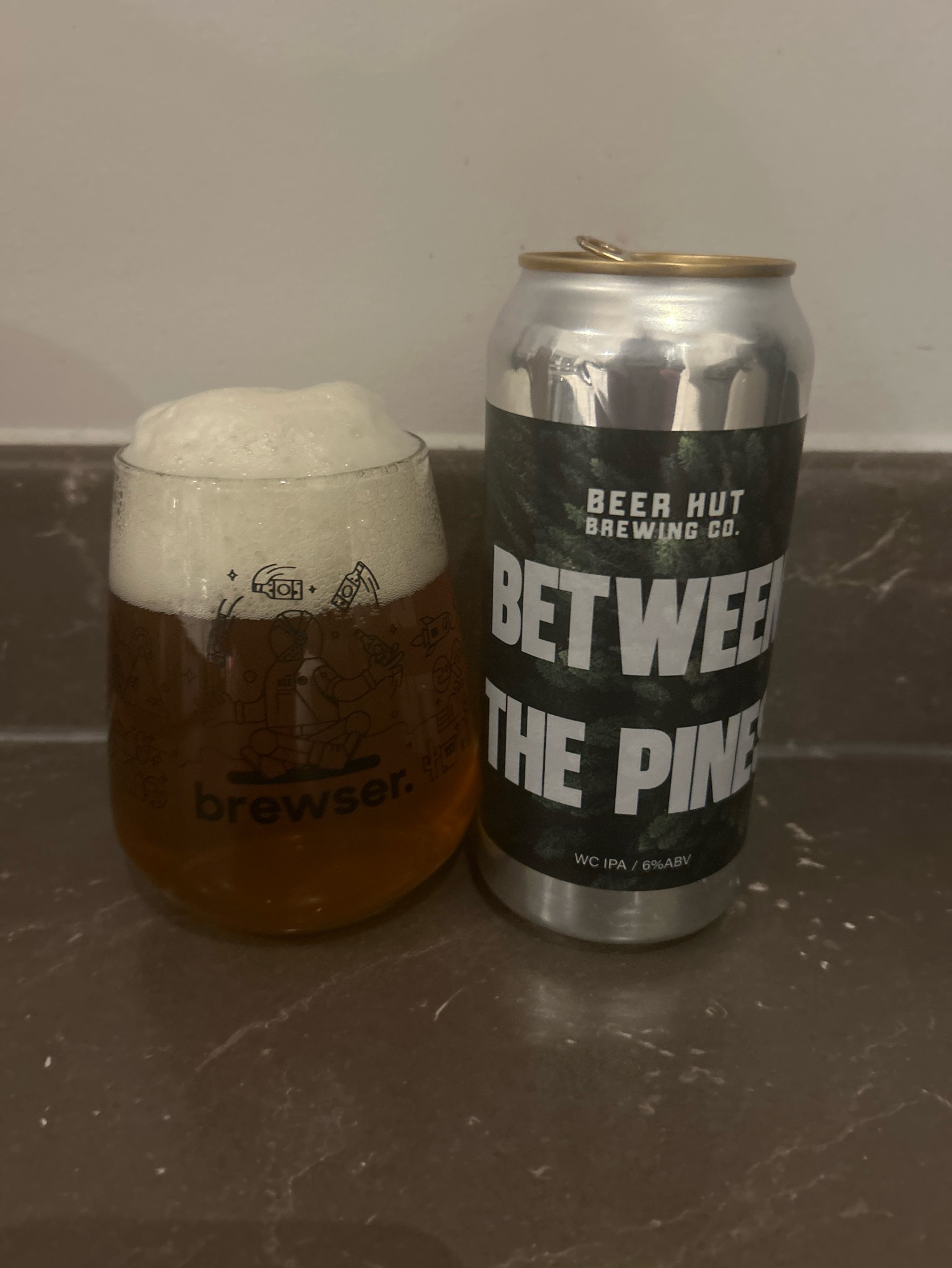 Between The Pines, Beer Hut Brewing Co