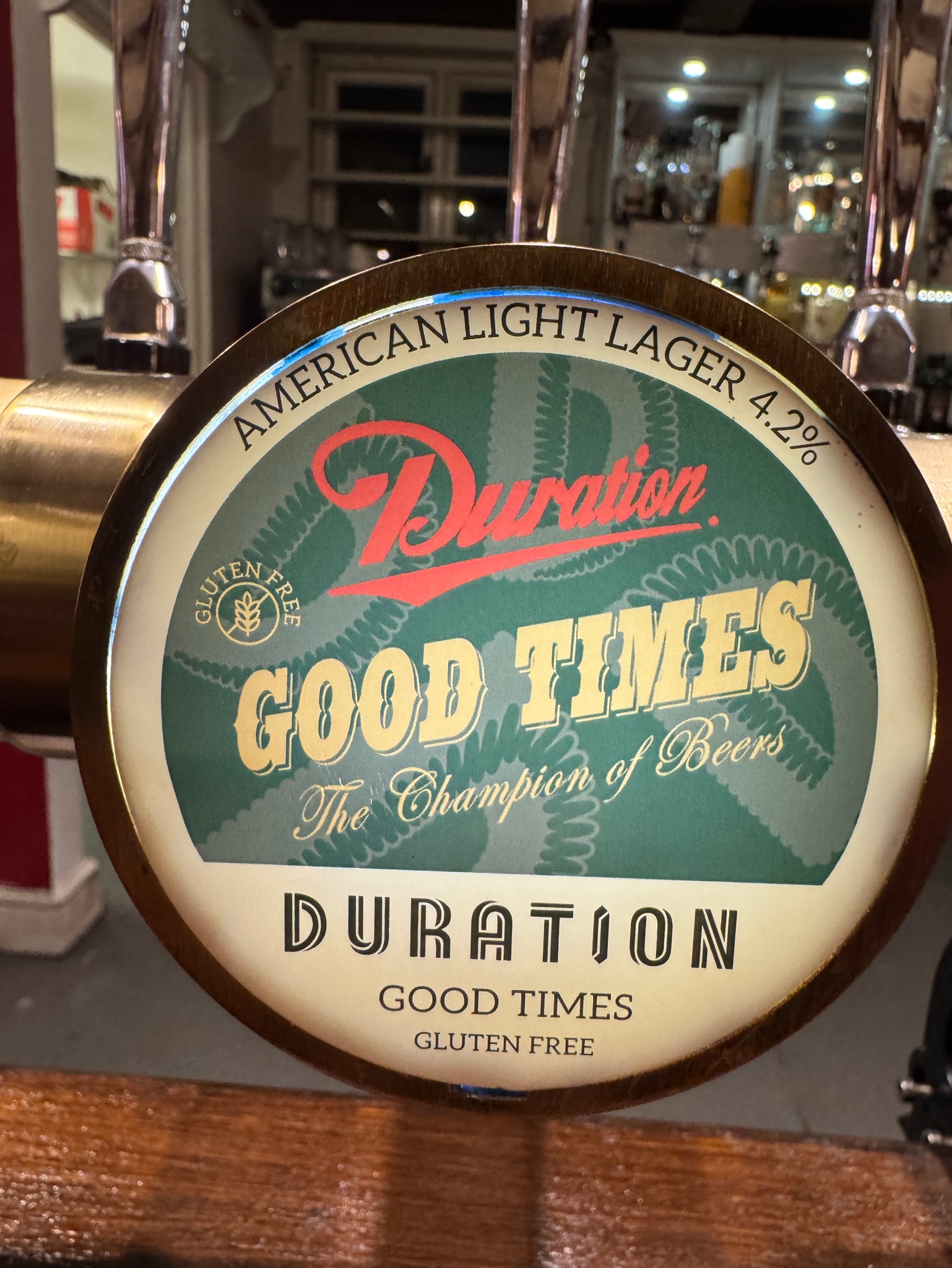 Good Times, Duration Brewing