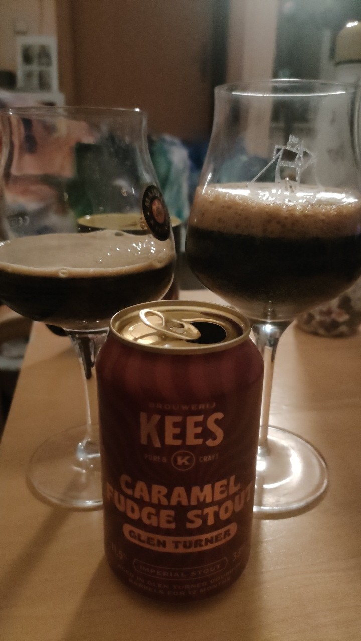 Caramel Fudge Stout Bourbon, Brouwerij Kees