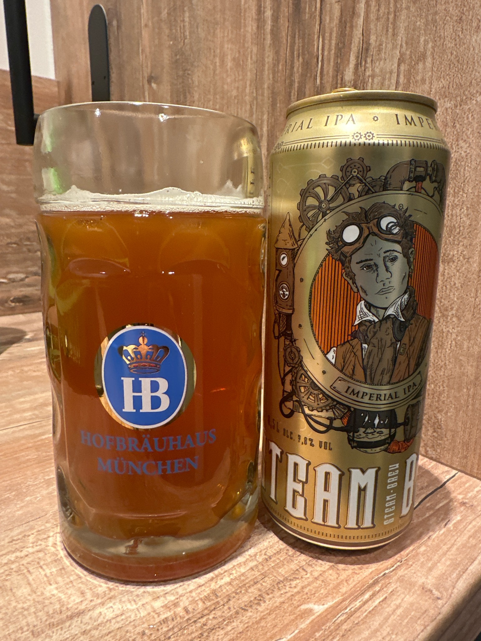 Steam Brew Imperial IPA, Privatbrauerei Eichbaum