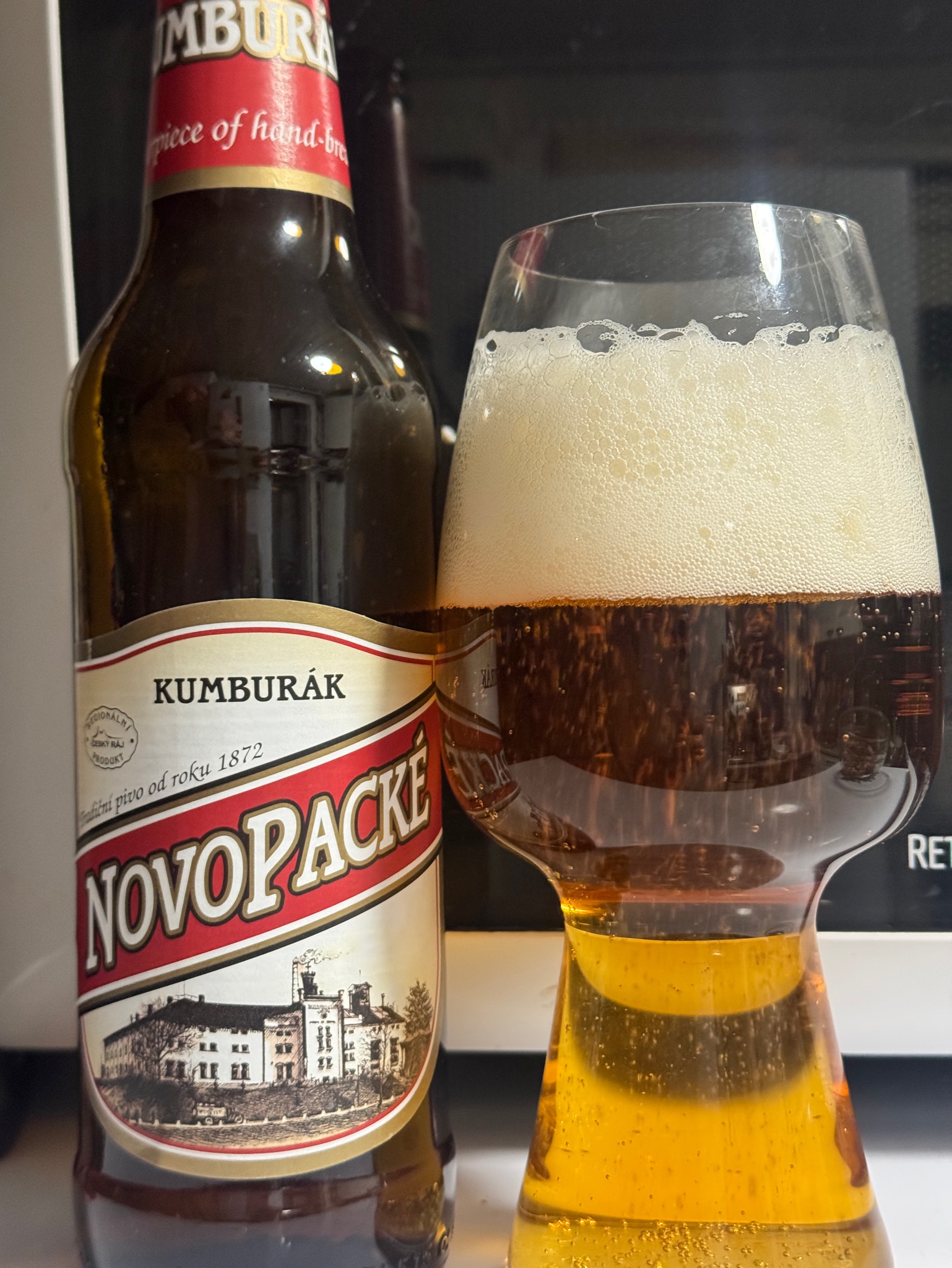 Novopacké Pivo 12° Kumburák, Pivovar Nová Paka