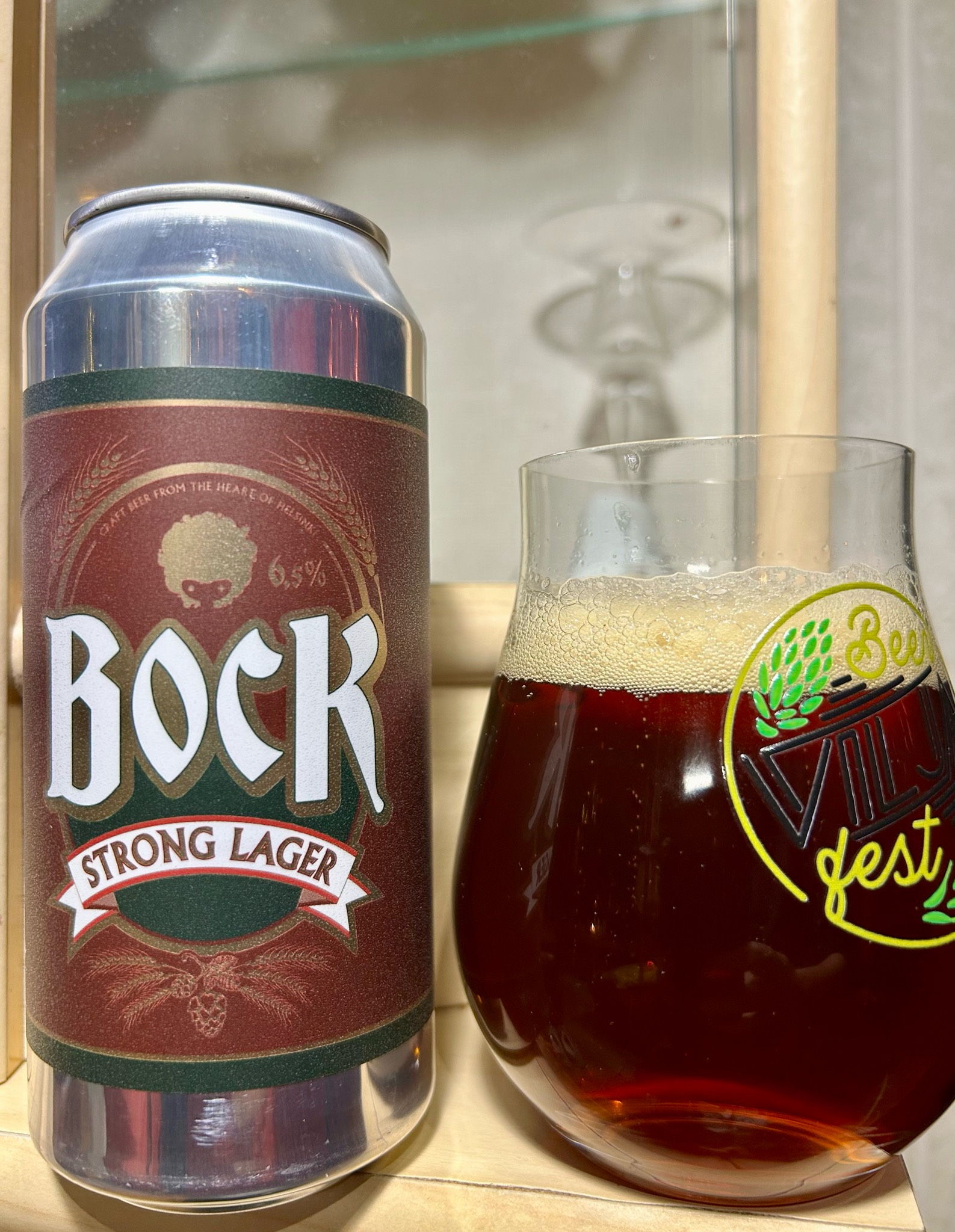 Bock Strong Lager, Finland