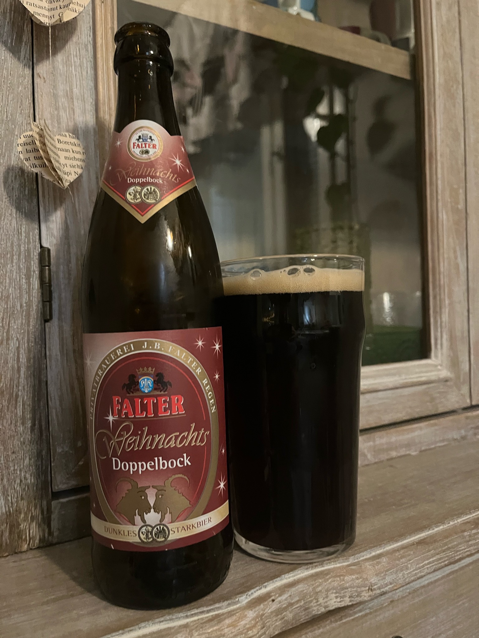 Falter Weihnachts Doppelbock, Privatbrauerei J.B. Falter Regen KG