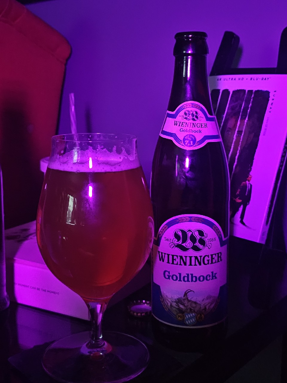 Wieninger Heller Bock / Goldbock, Privatbrauerei M.C. Wieninger
