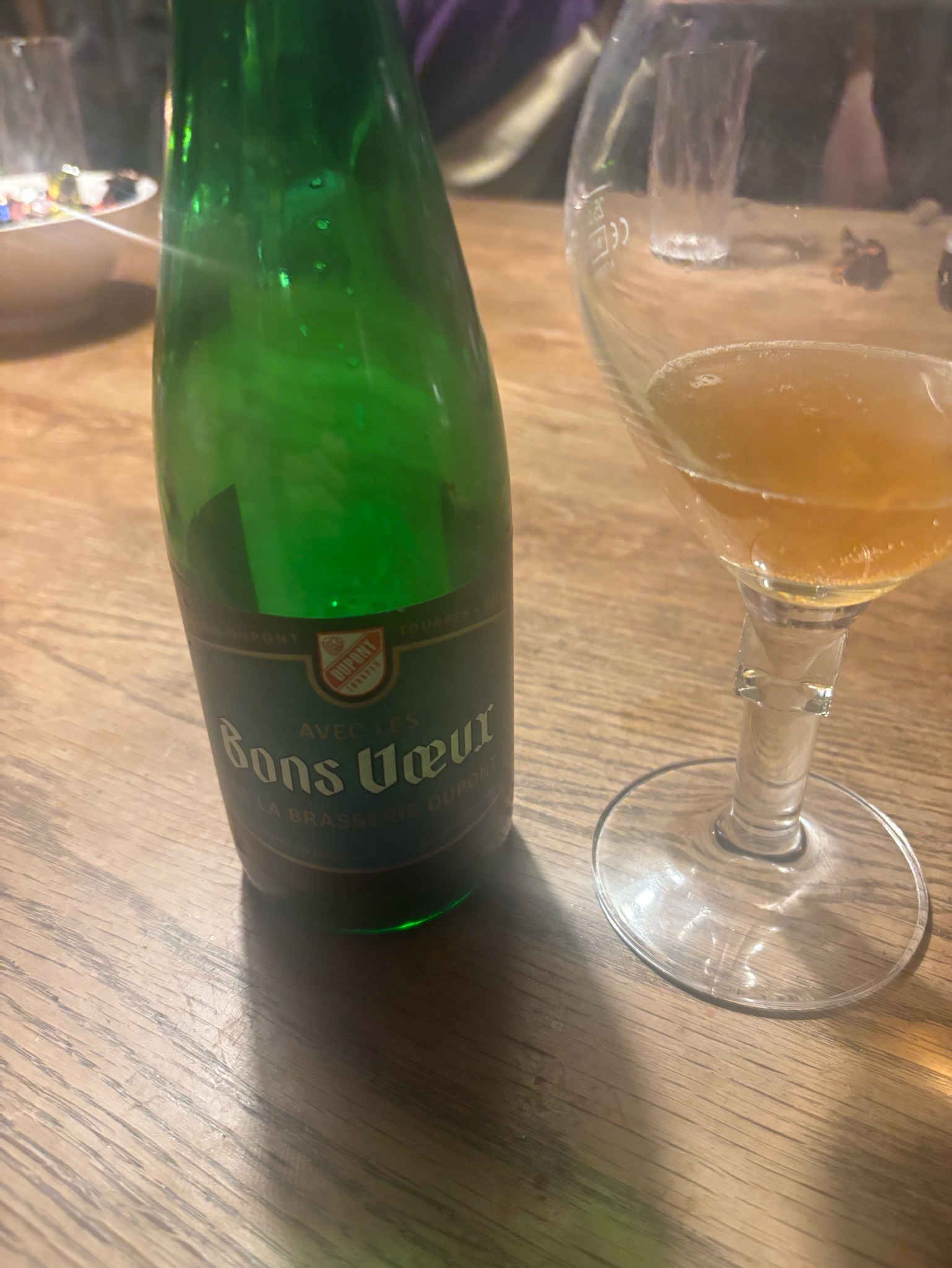 Avec Les Bons Vœux, Brasserie Dupont