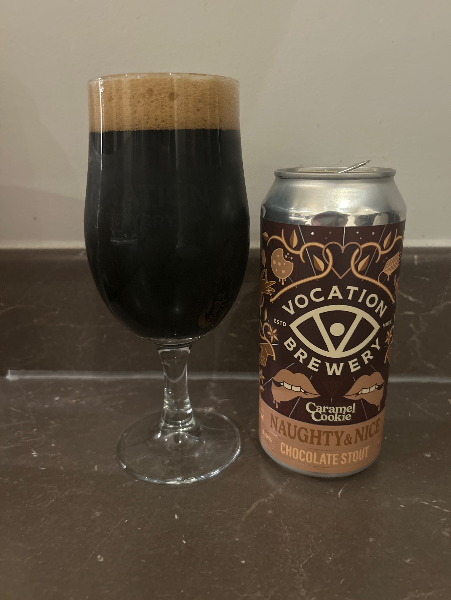 Naughty & Nice: Caramel Cookie, Vocation Brewery