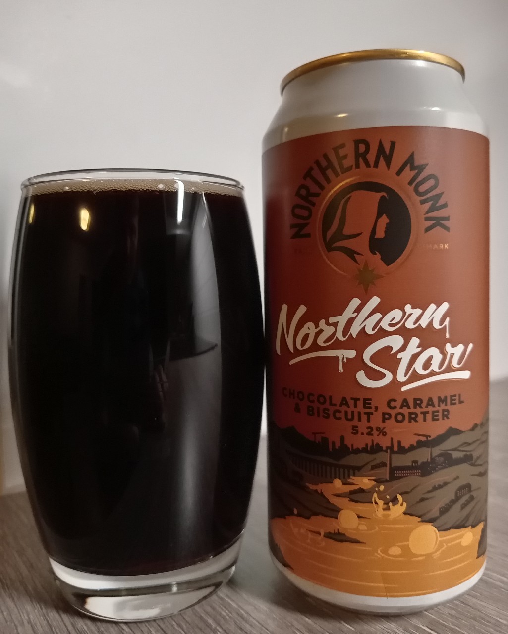 Northern Star: Chocolate, Caramel & Biscuit Porter, Northern Monk Brew Co.