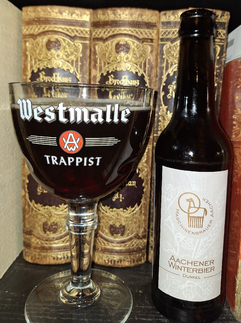 Aachener Winterbier - dunkel (Winter 2025/26), Maschinenbrauer