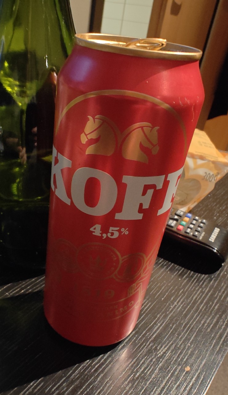 KOFF 4.5%, Sinebrychoff (Carlsberg Group)