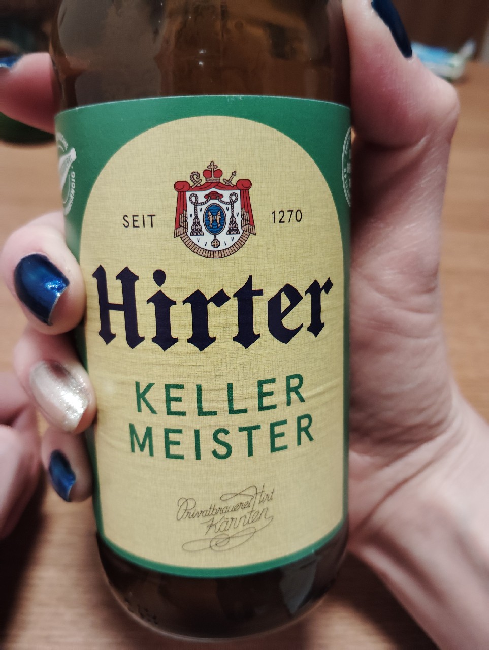 Hirter Kellermeister Bio Naturtrüb, Privatbauerei Hirt