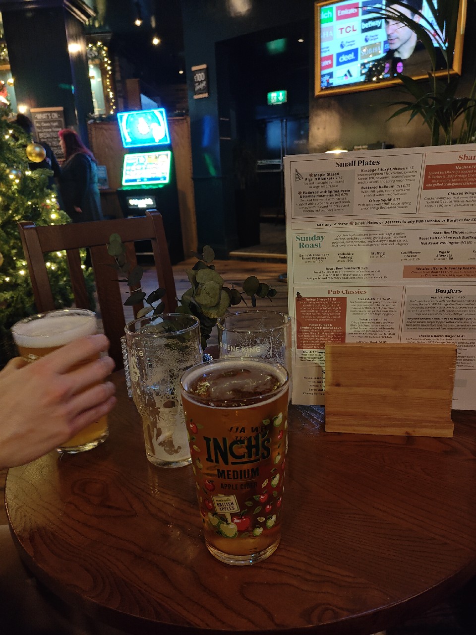 Inch's Medium Apple Cider, Bulmers Cider (Heineken)