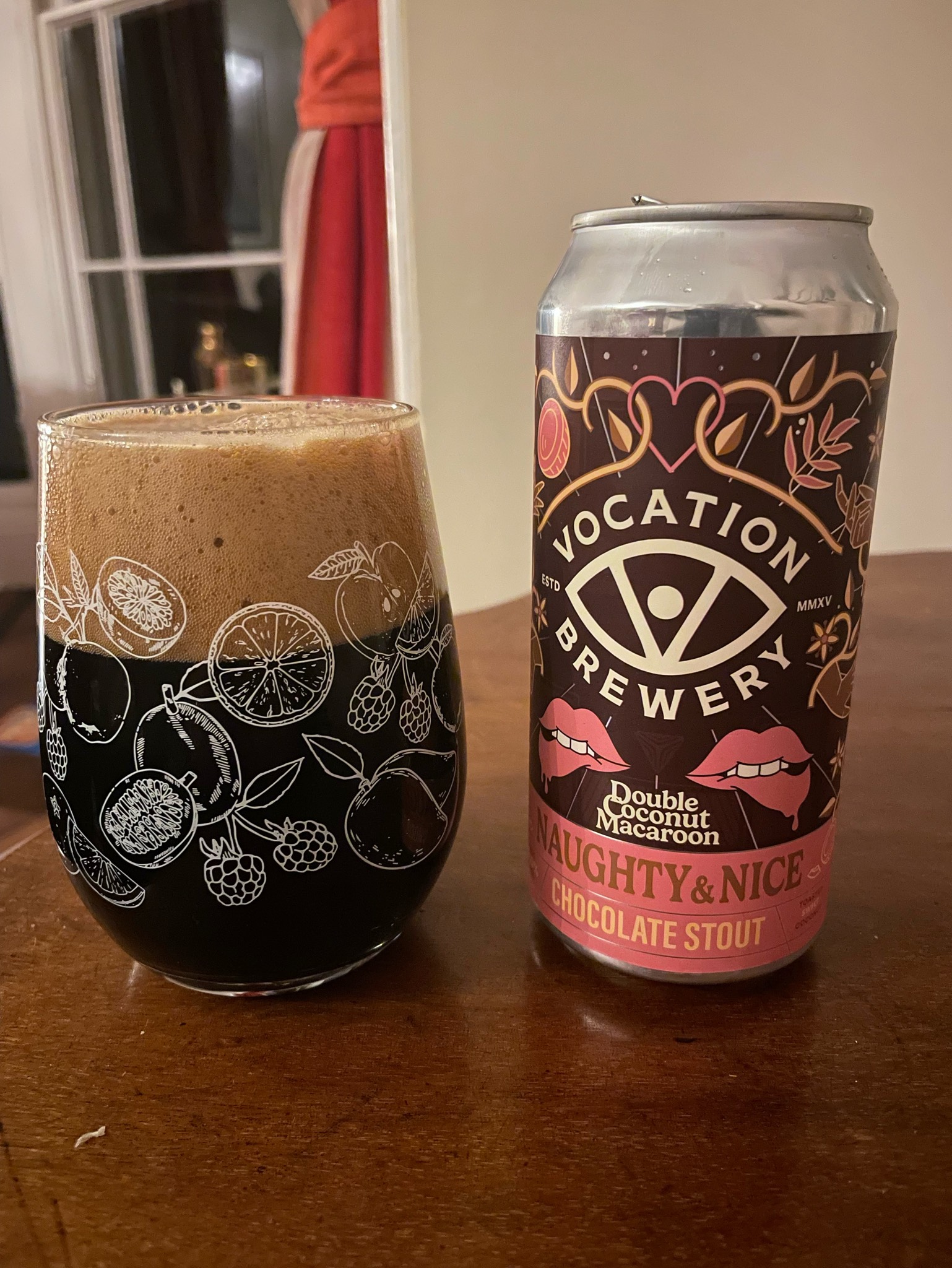 Naughty & Nice: Imperial Double Dipped Coconut Macaroon, Vocation Brewery