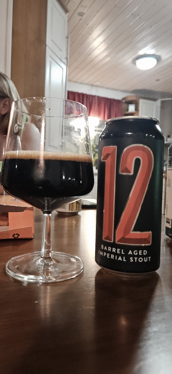 12 Barrel Aged Imperial Stout - Kyrö Distillery Company, Brew By Numbers
