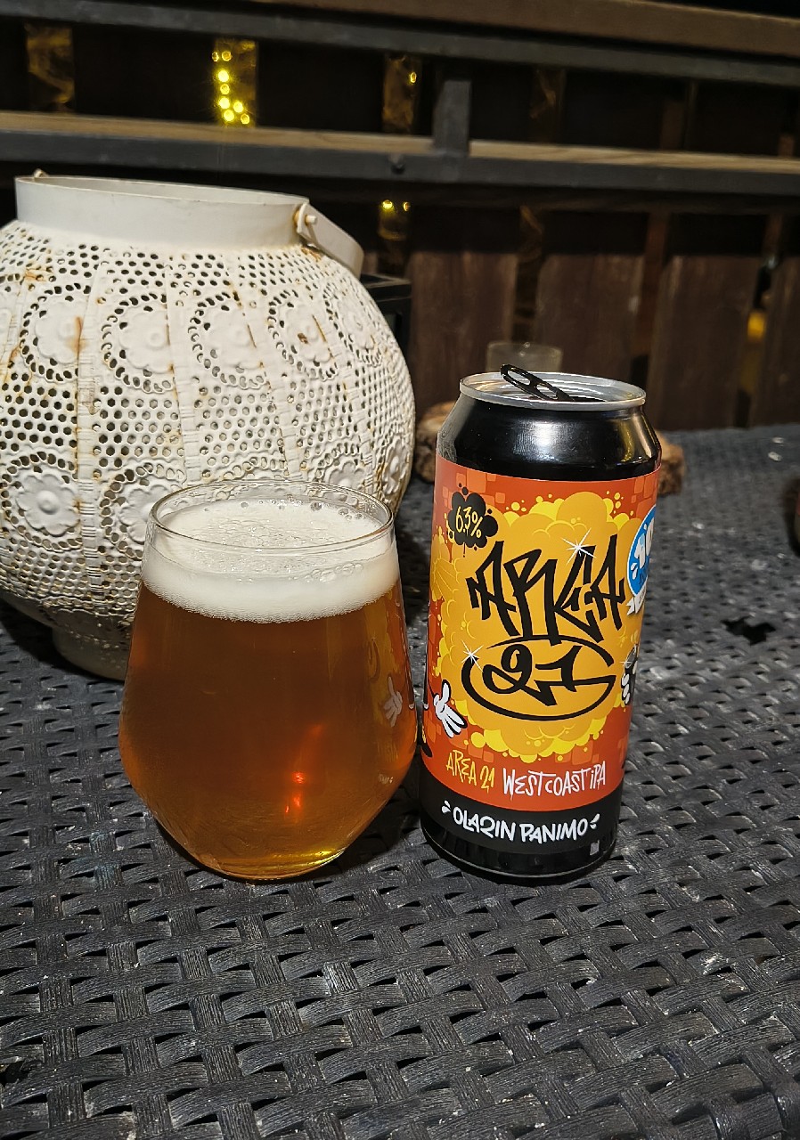 Area 21 IPA, Olarin Panimo