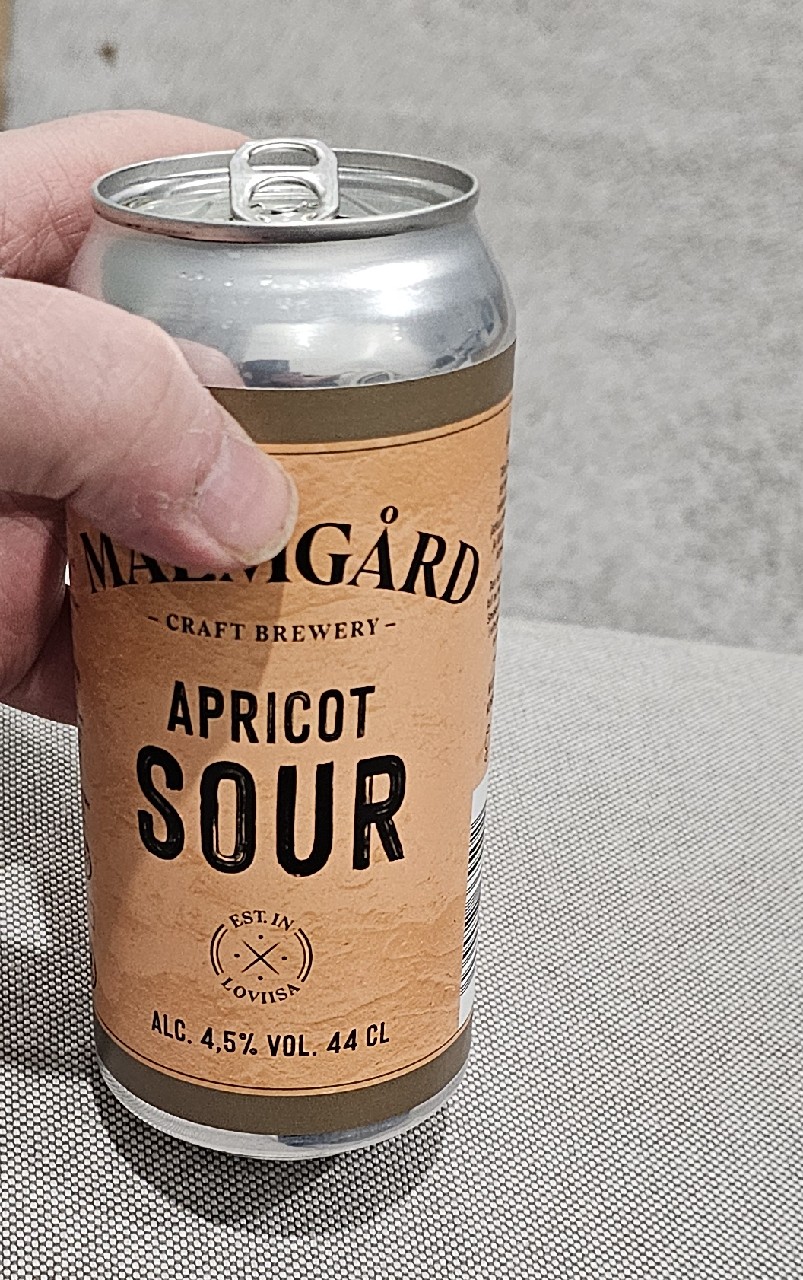 apricot sour, Malmgårdin Panimo