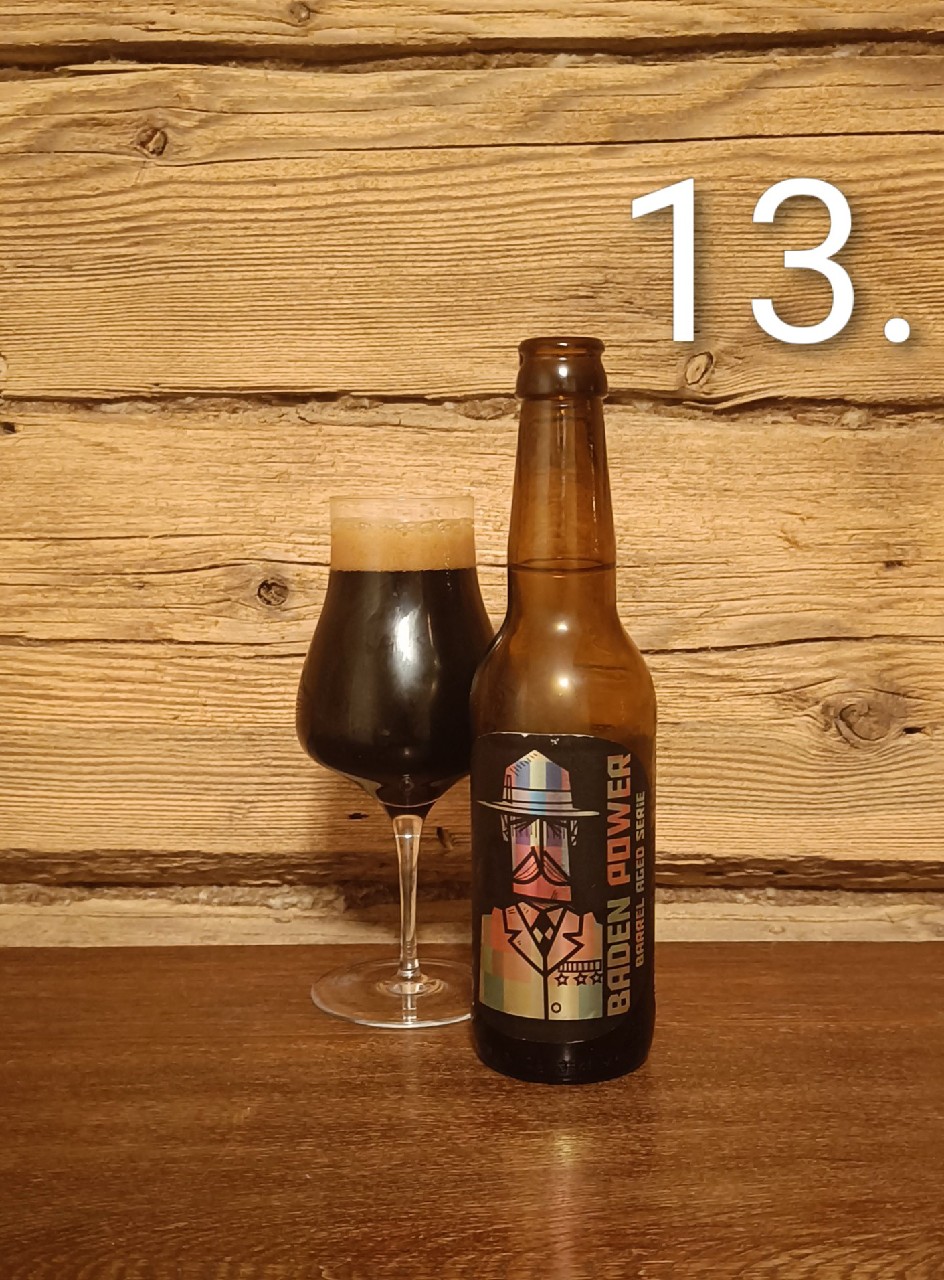 Baden Power Baltic Porter Rhum Barrel Aged, O'Clock Brewing