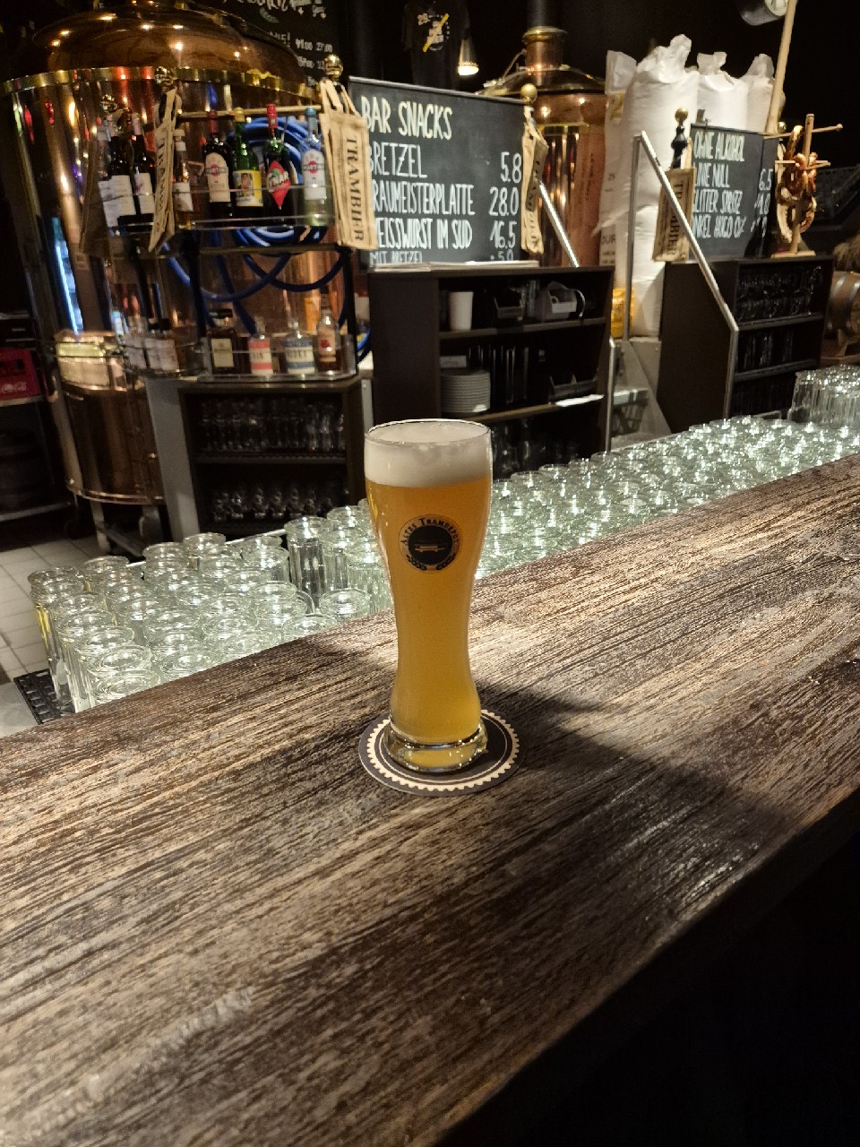 Altes Tramdepot Tram-Weizen, Brauerei Altes Tramdepot