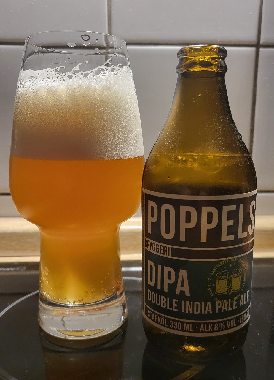DIPA Double India Pale Ale, Poppels Bryggeri