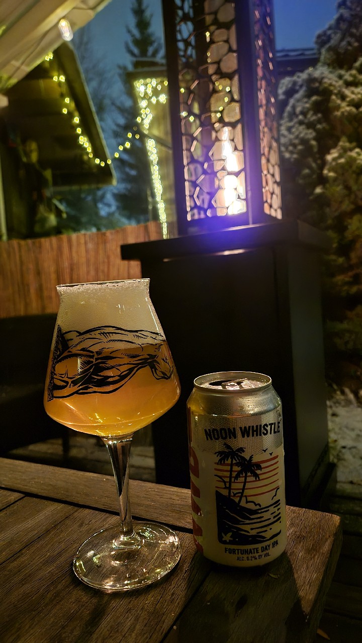 fortunate day ipa, Noon Whistle Brewing