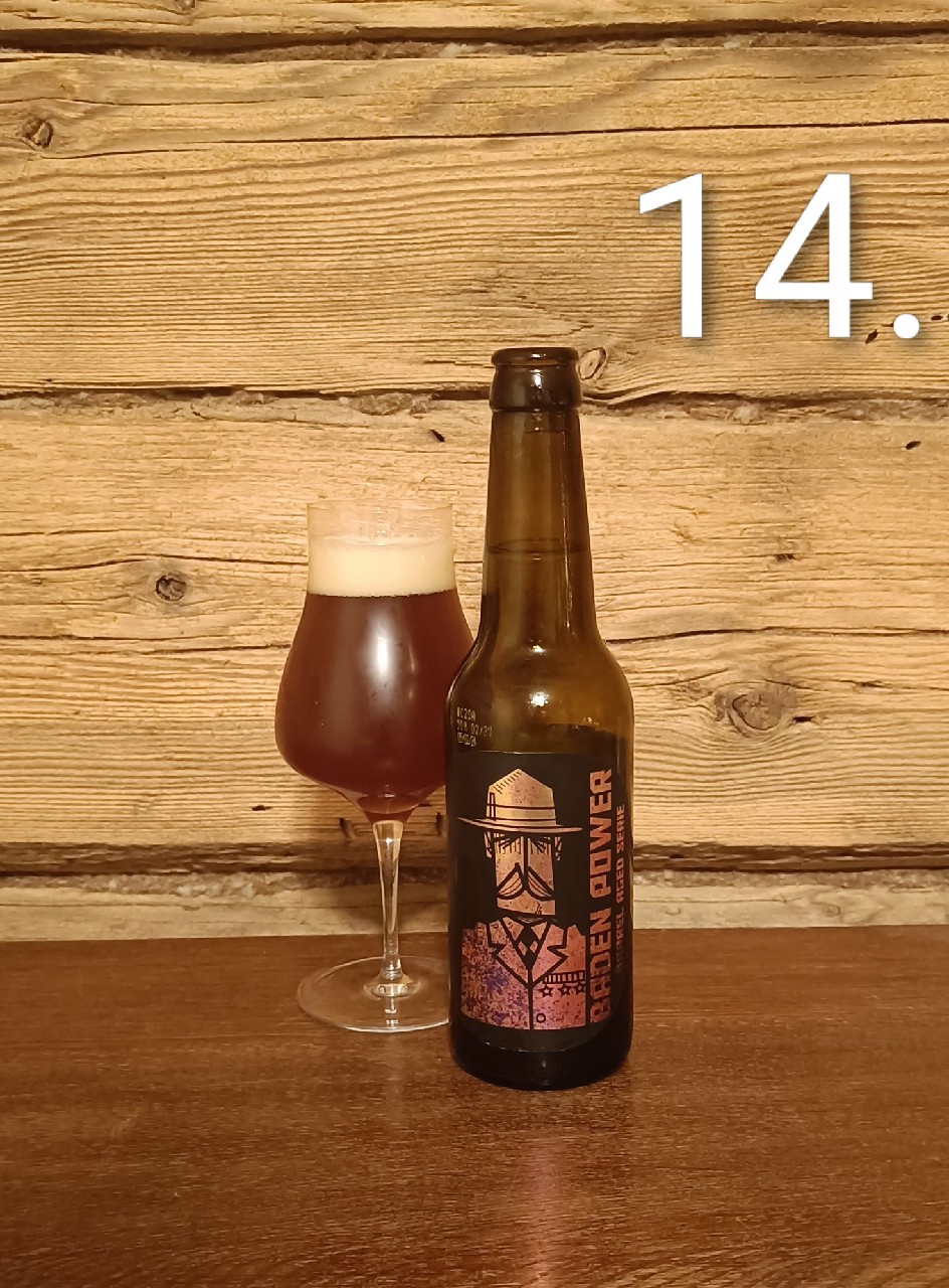 Baden Power Warley Bine Amarone BA, O'Clock Brewing