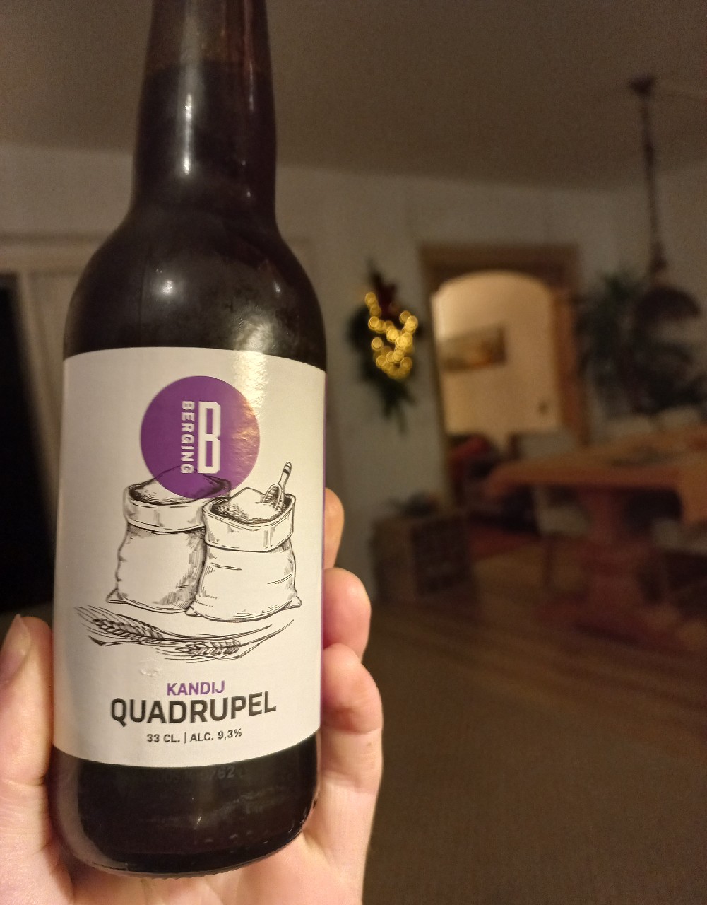 B6 kandij quadrupel, Berging Brouwerij