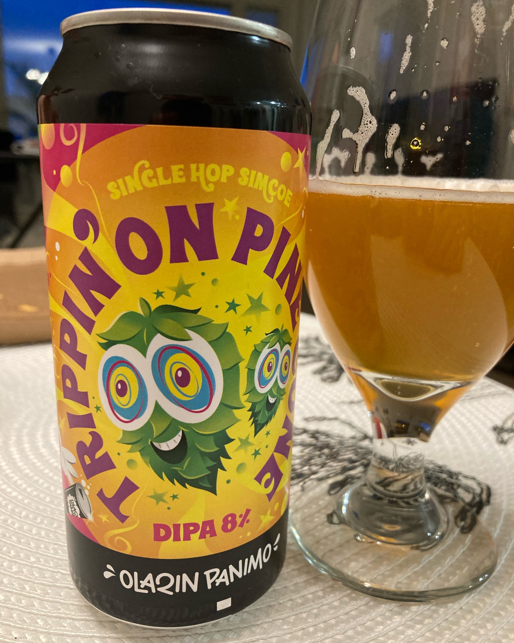 Trippin' on Pine Cone 8%, Olarin Panimo